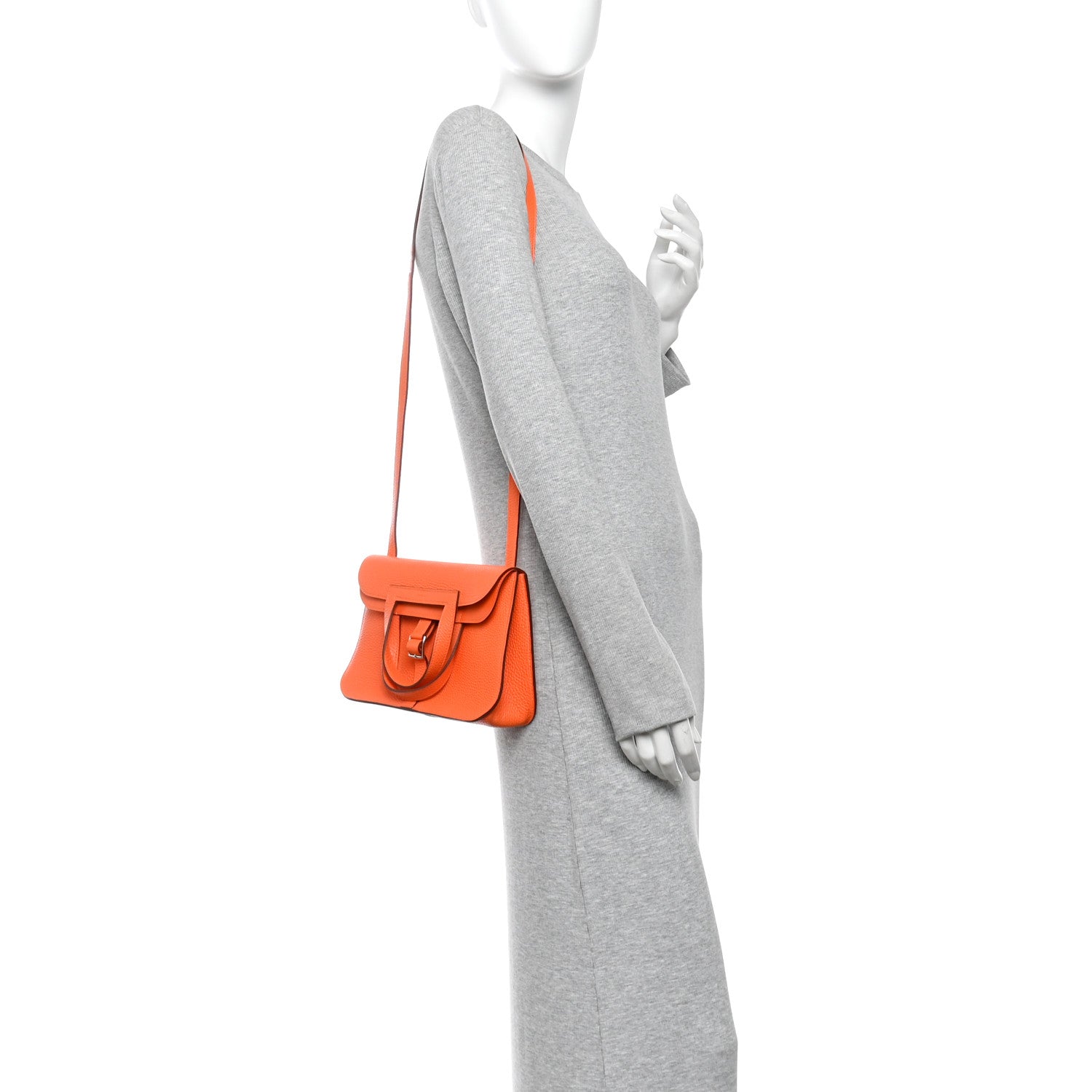 Taurillon Clemence Halzan 25 Orange Minium - Image 2