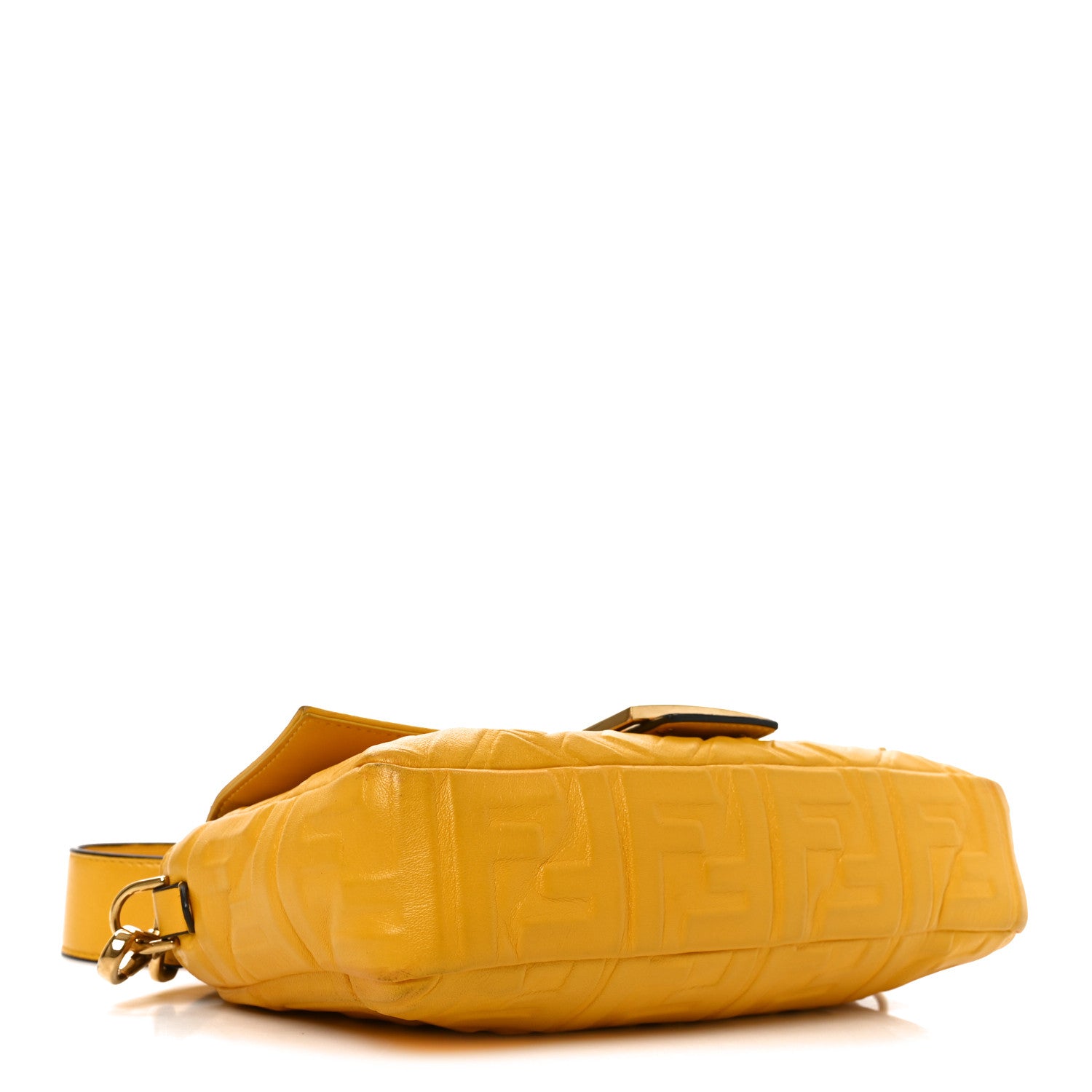 Nappa FF 1974 Embossed Baguette Mimosa - Image 4