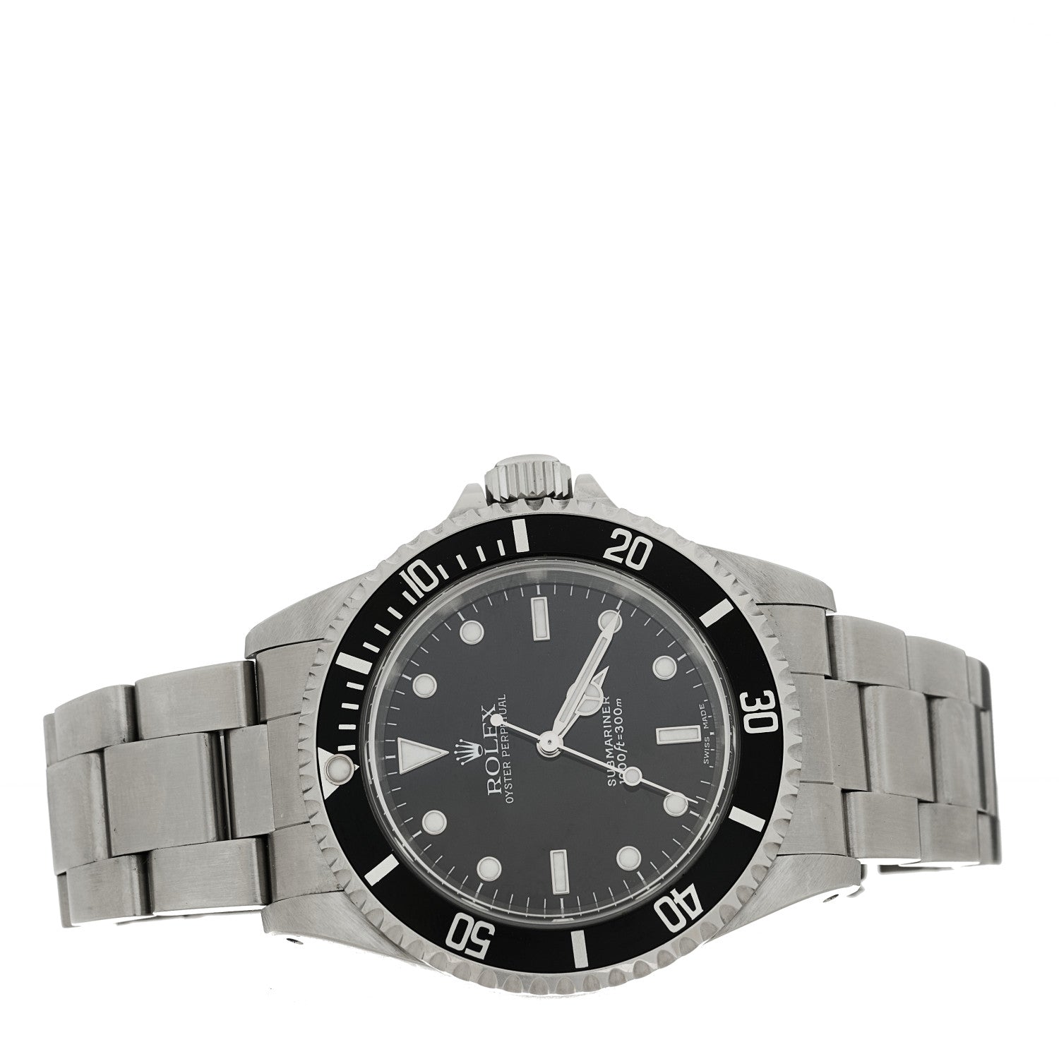 Stainless Steel 40mm Oyster Perpetual Submariner Watch Black 14060M - Image 2