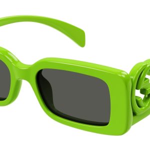 Gucci GG1325S Slim Sunglasses in Acid Green