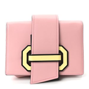 City Calf Plex Ribbon Bag Pesco Giallo