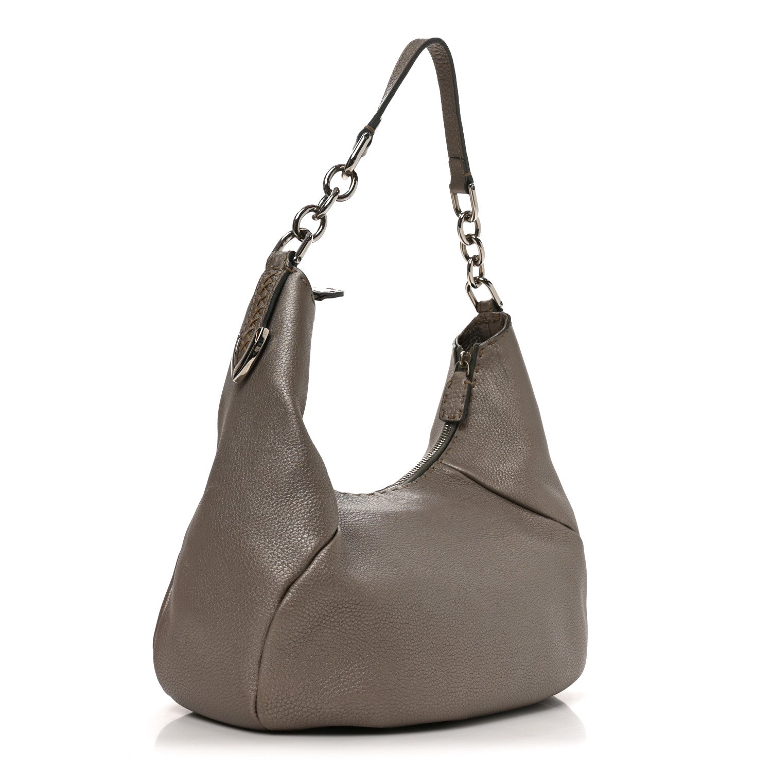 Cuoio Romano Selleria Hobo Peltro - Image 3