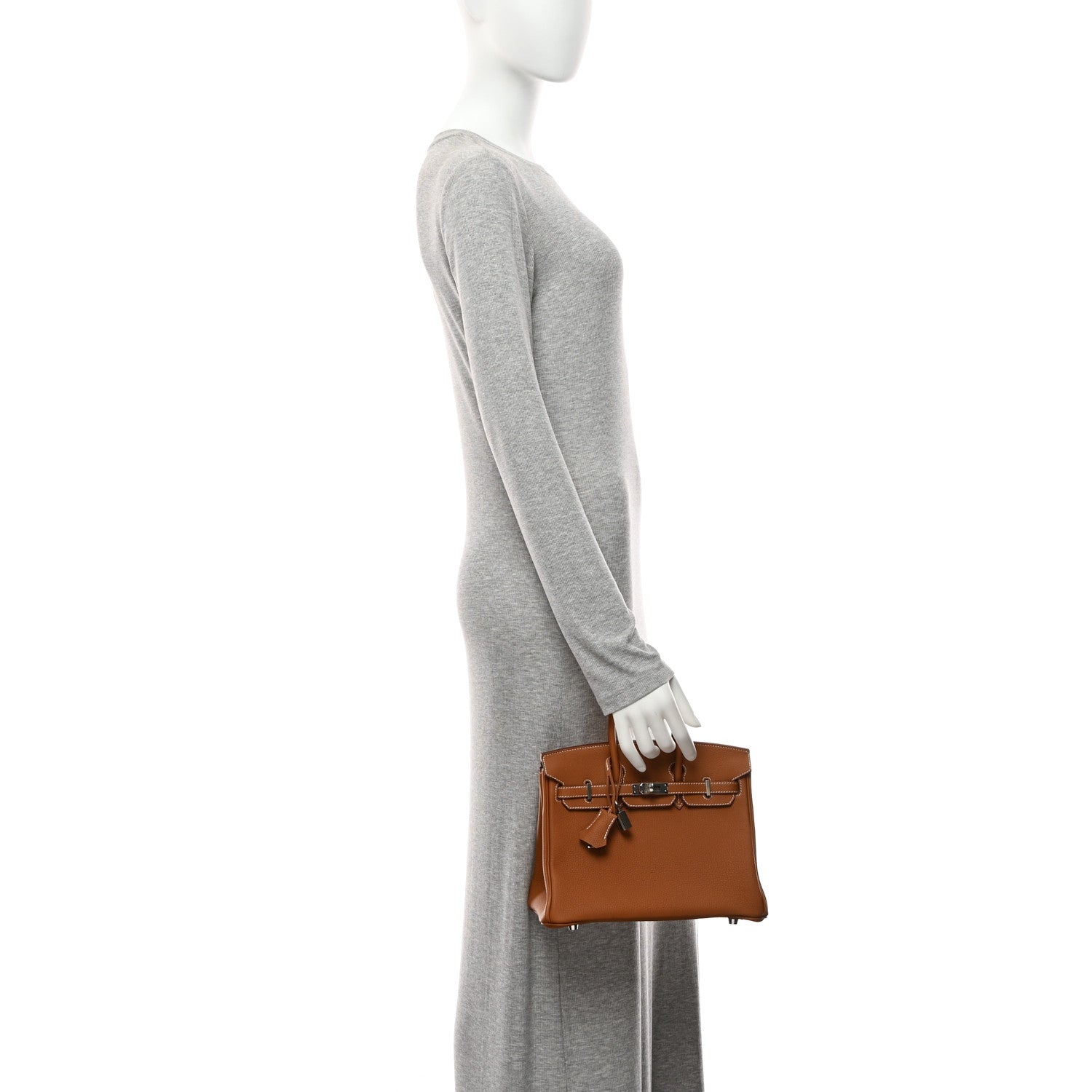 Togo Birkin 25 Gold - Image 2