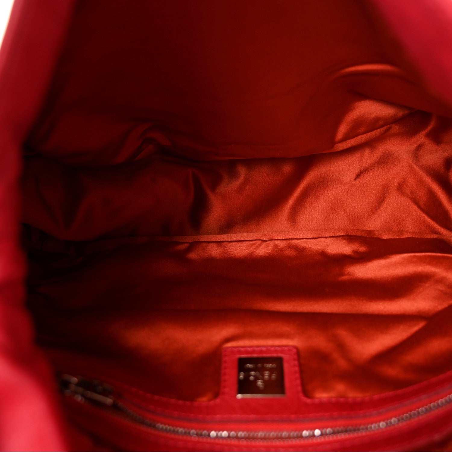 Calfskin Mama Baguette Red - Image 5
