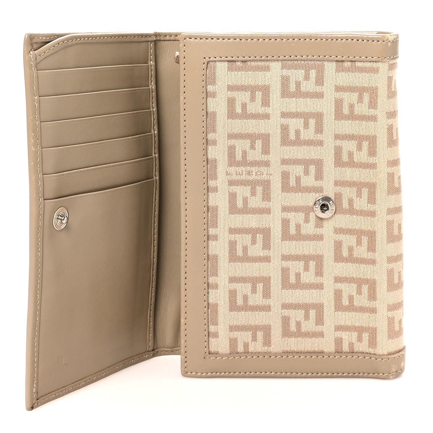 Zucchino Cuoio Flap Wallet Tortora Pietra - Image 5