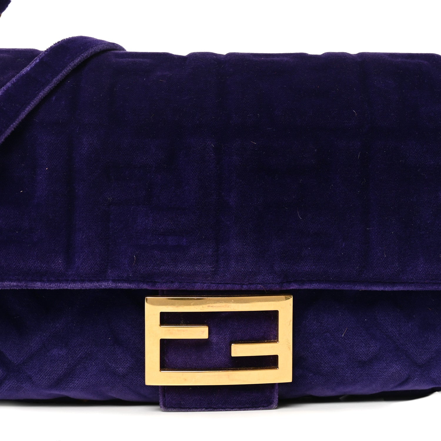 Velvet FF Embossed Baguette Viola Plus - Image 8