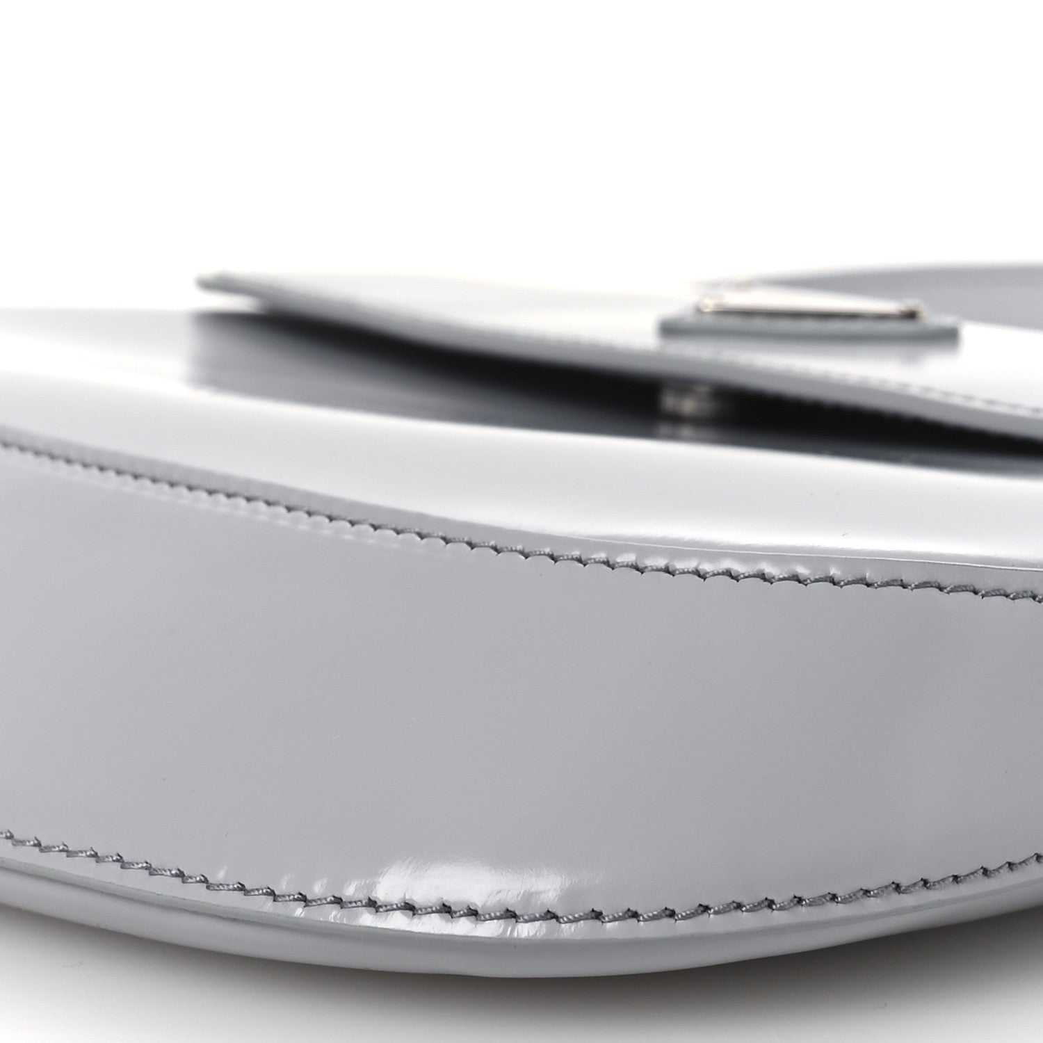 Spazzolato Cleo Flap Shoulder Bag Fiordaliso - Image 10