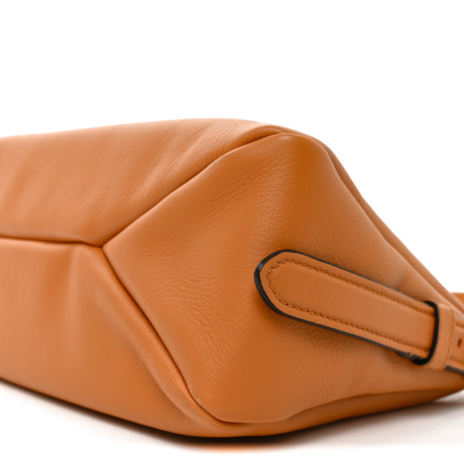 Soft Calfskin Medium Aimee Shoulder Bag Caramel - 图片 9