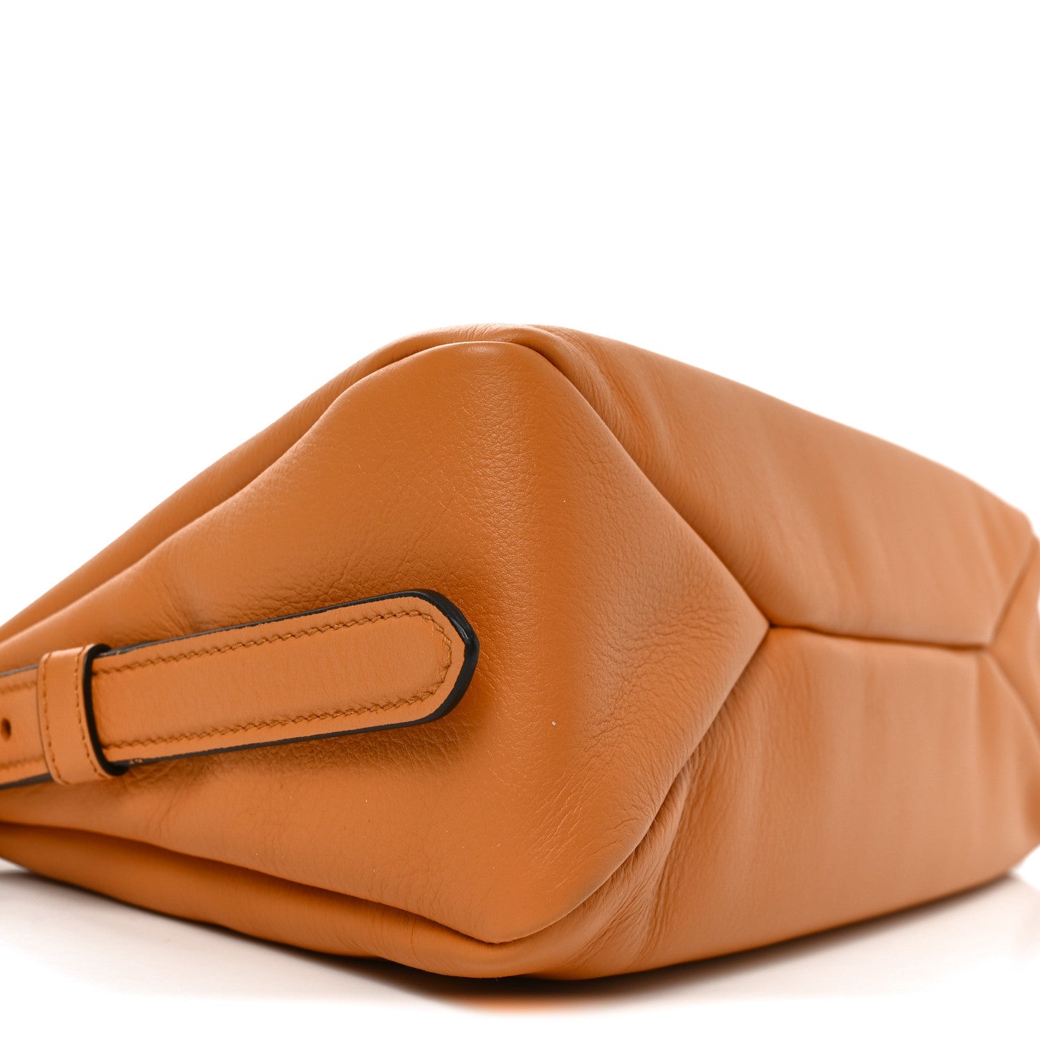 Soft Calfskin Medium Aimee Shoulder Bag Caramel - 图片 8