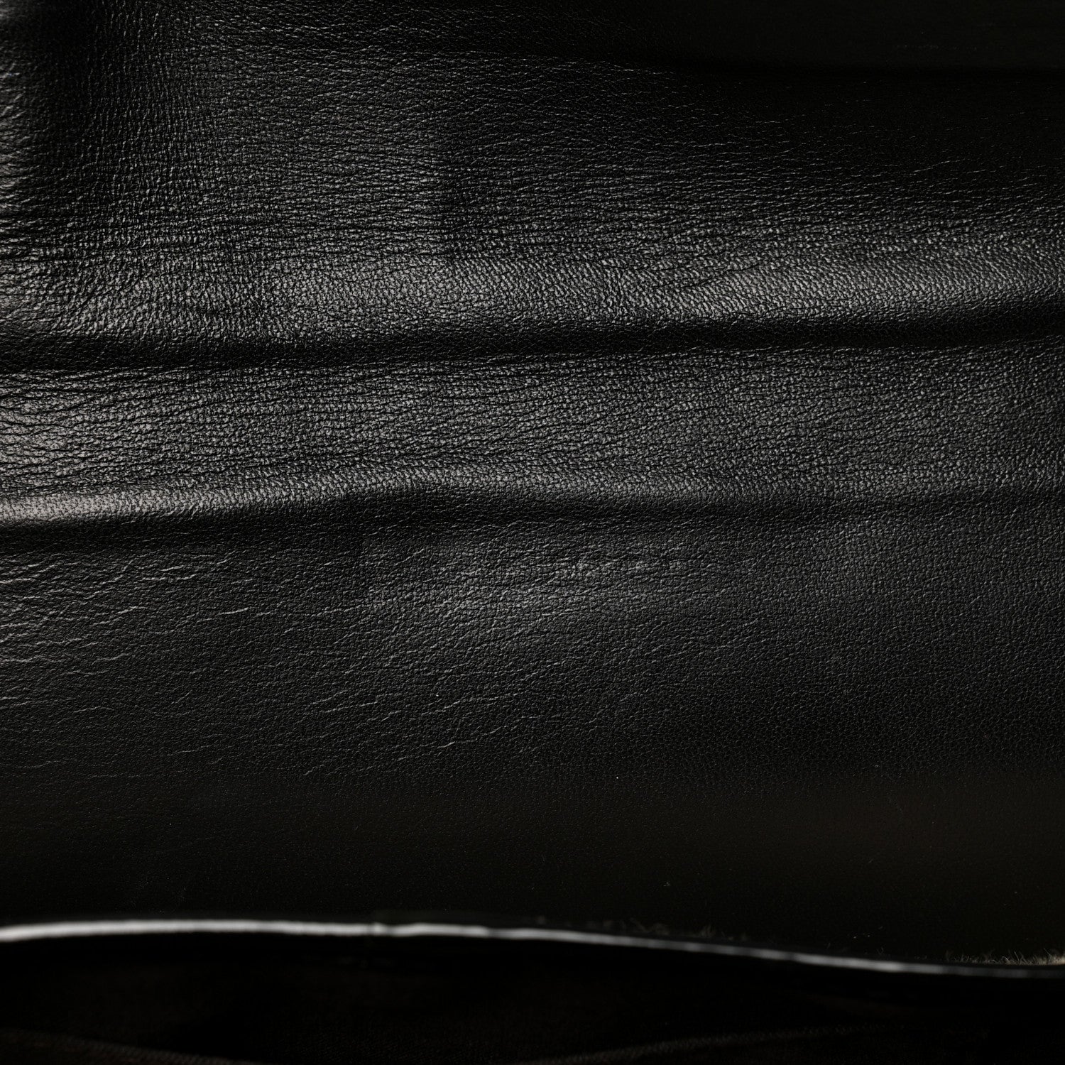 Canvas Patent Calfskin B Bis Flap Bag Natural Black - Image 6