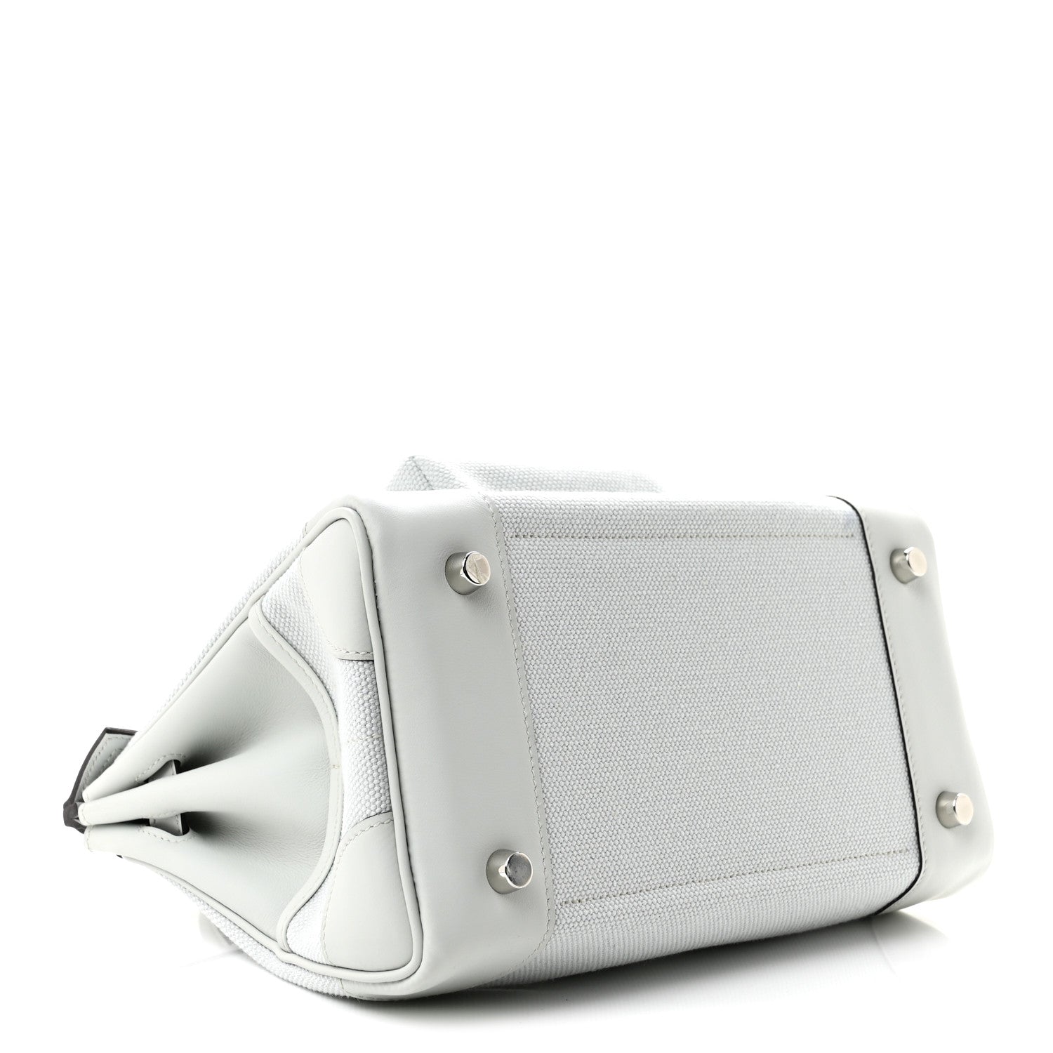 Toile Goeland Swift Cargo Birkin 25 Gris Platine - Image 4