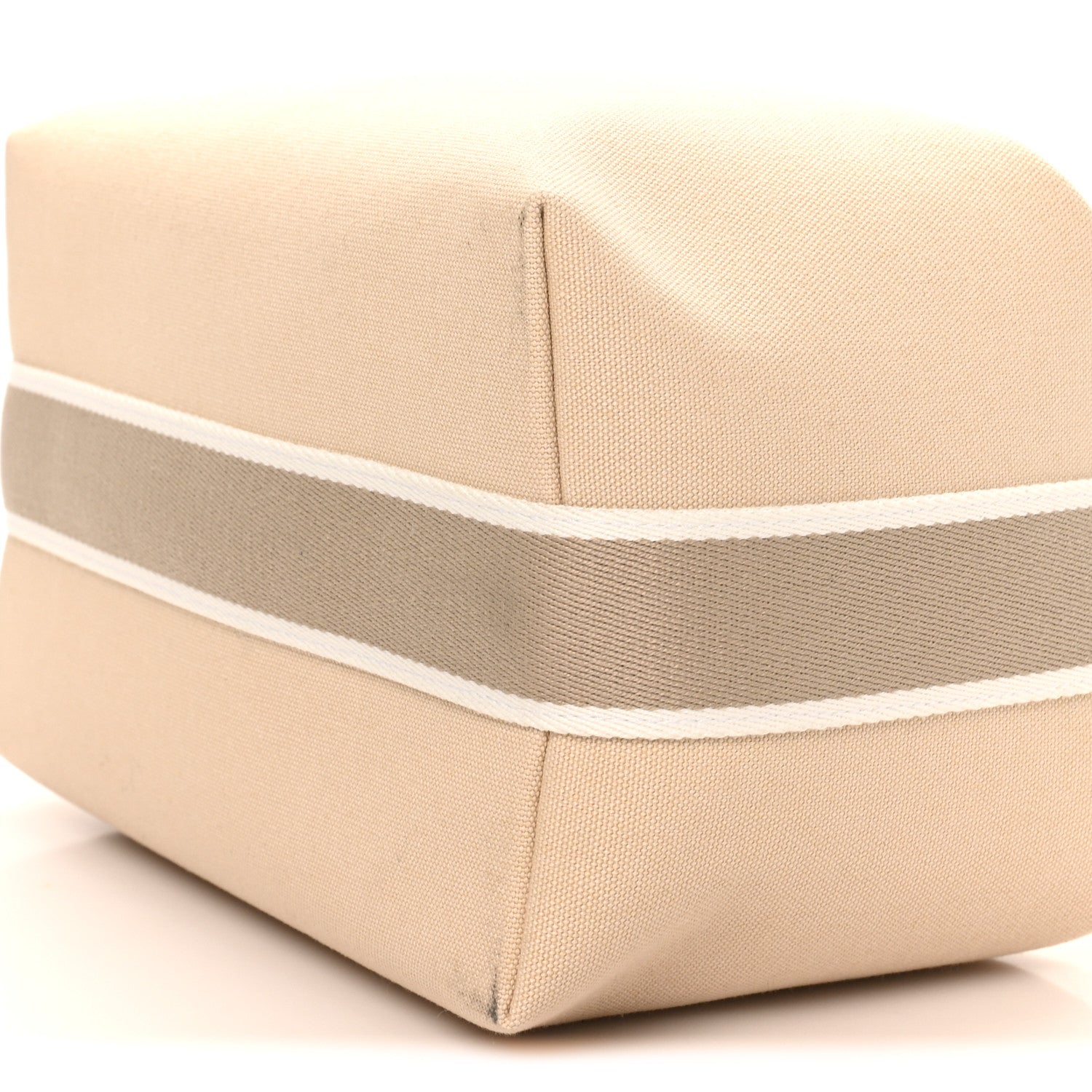 Canvas Large Bride-A-Brac Pouch Natural - Image 9