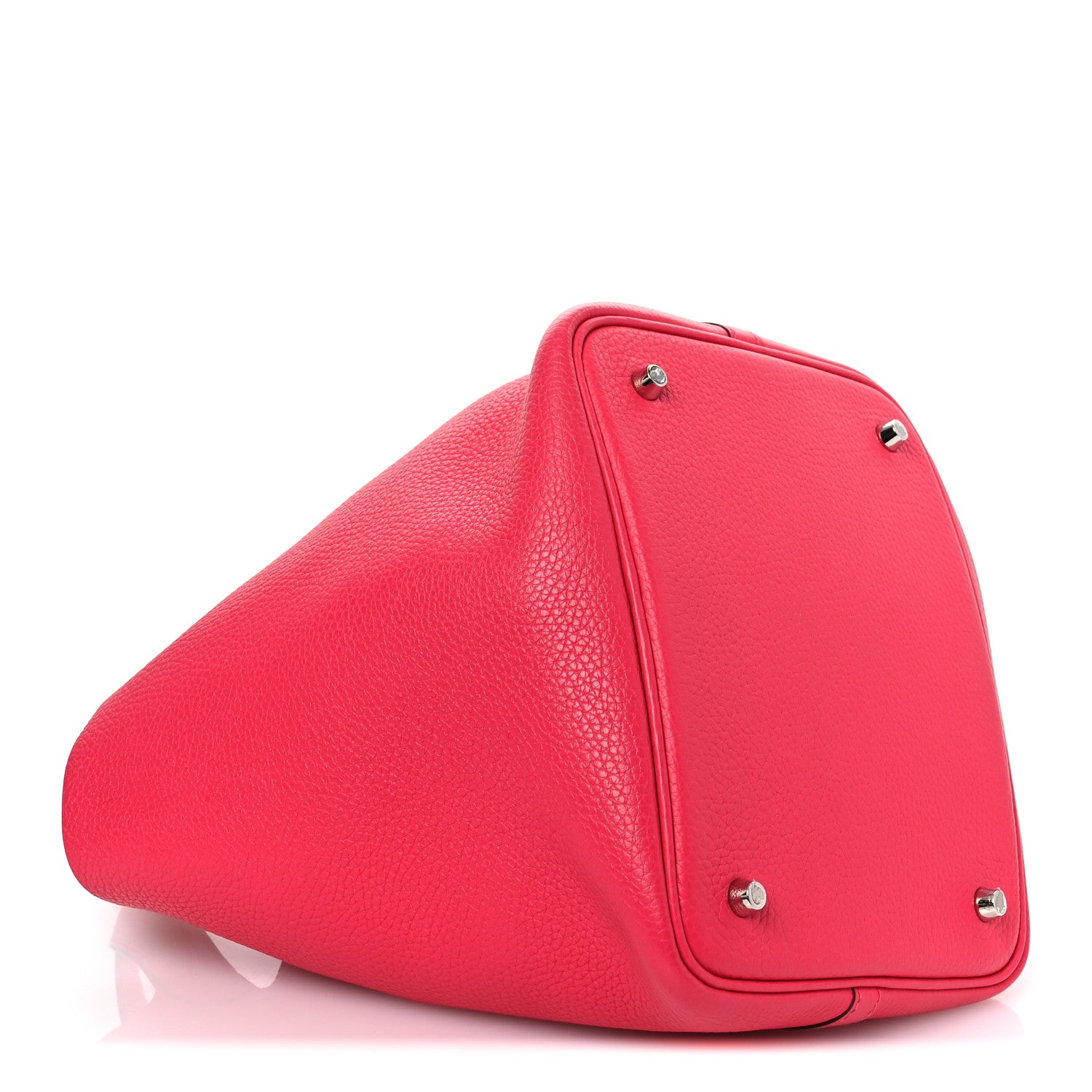 Taurillon Clemence Picotin Lock 22 MM Rose Extreme - Image 4