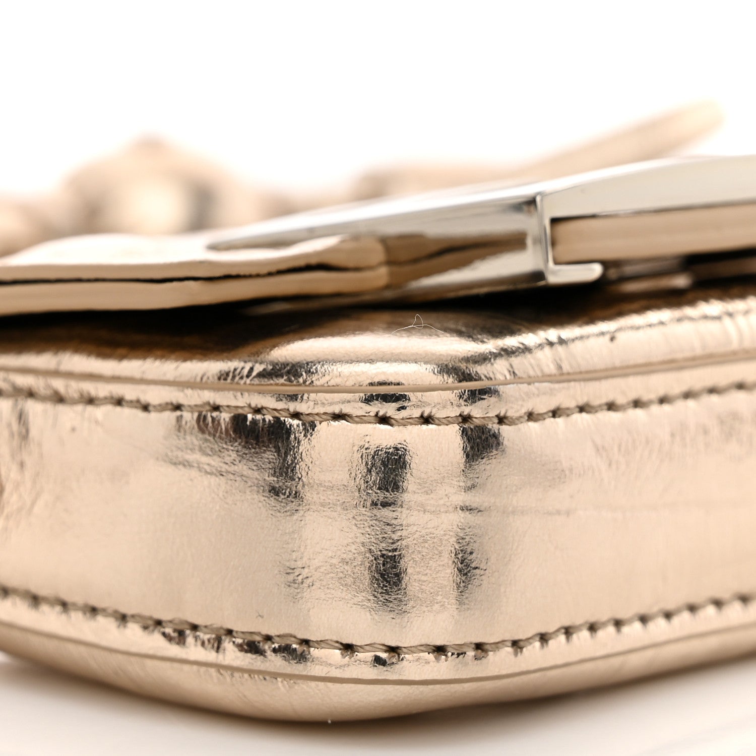 Metallic Nano Baguette So Sweet Handle Charm Gold - Image 9