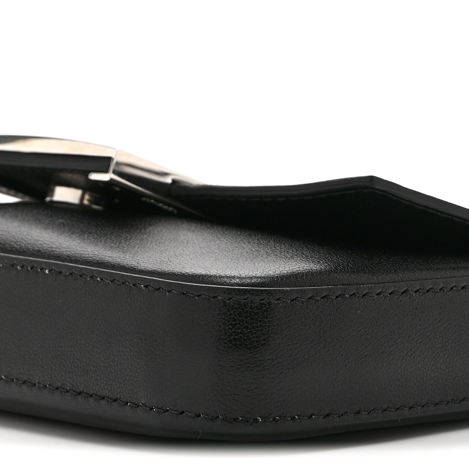 X MARC JACOBS Nappa Logo Phone Baguette Black - Image 10