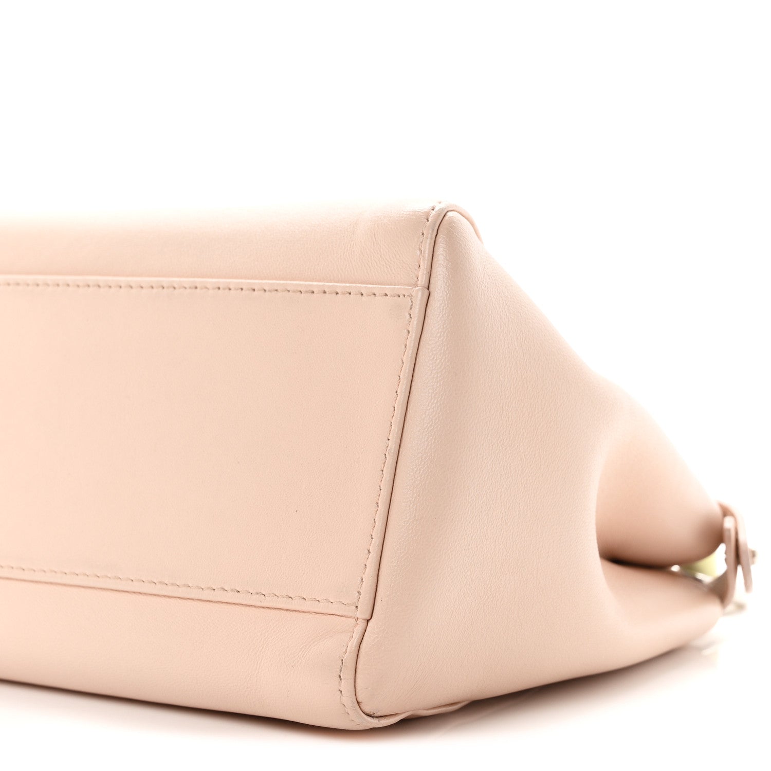 Nappa Colorblock Mini Peekaboo Iconic Satchel Plaster Banana Grigio Polvere - Image 10