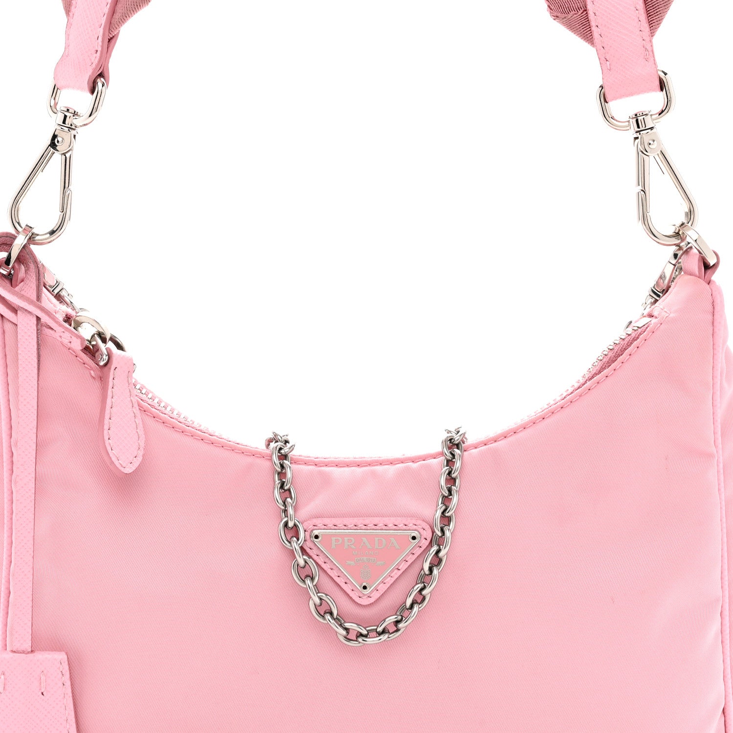 Nylon Re-Edition 2005 Shoulder Bag Rosa - Image 8