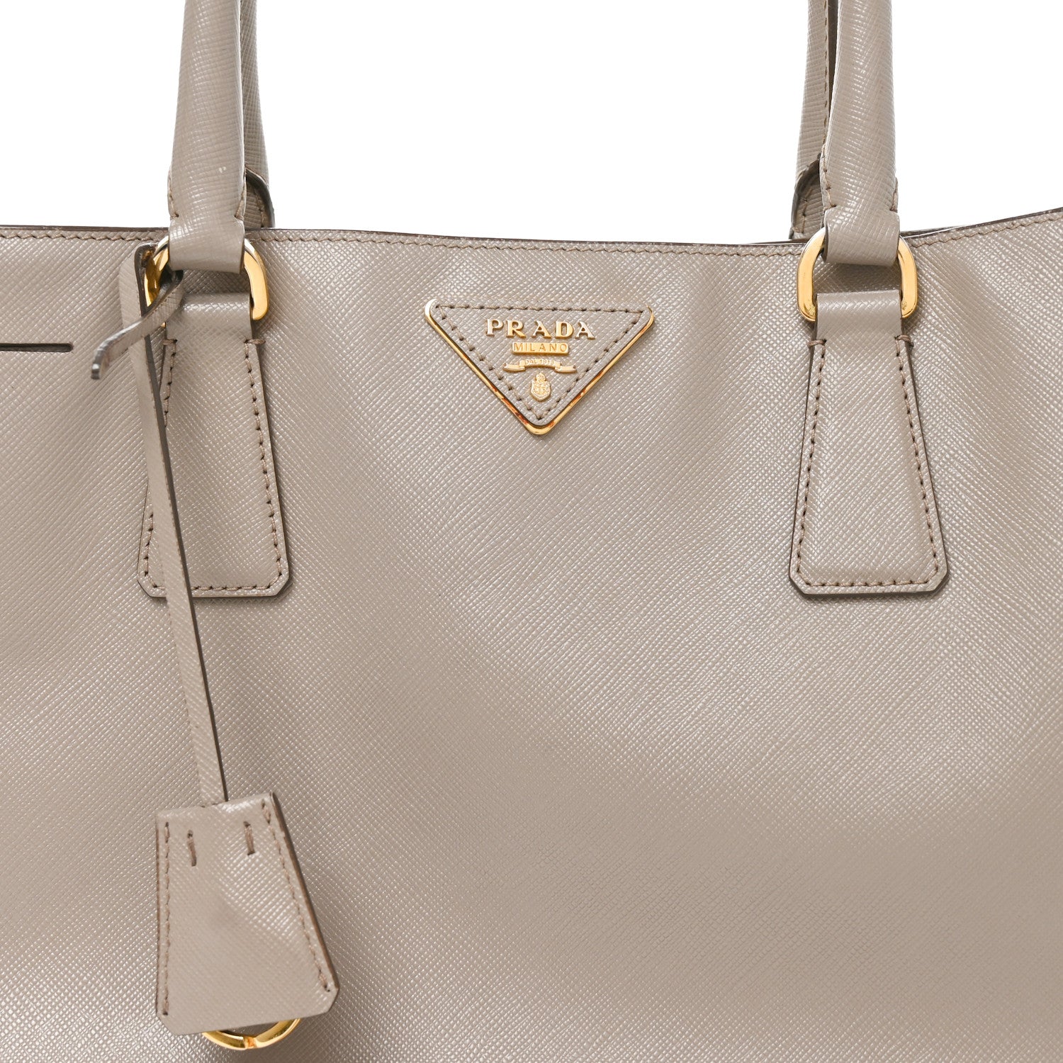 Saffiano Lux Small Tote Argilla - 图片 7