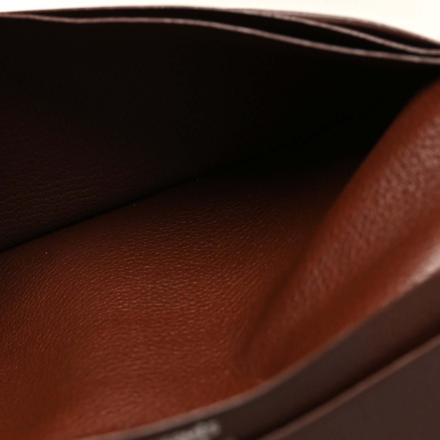 Evercolor Citizen Twill Long Wallet Chocolate - Image 7