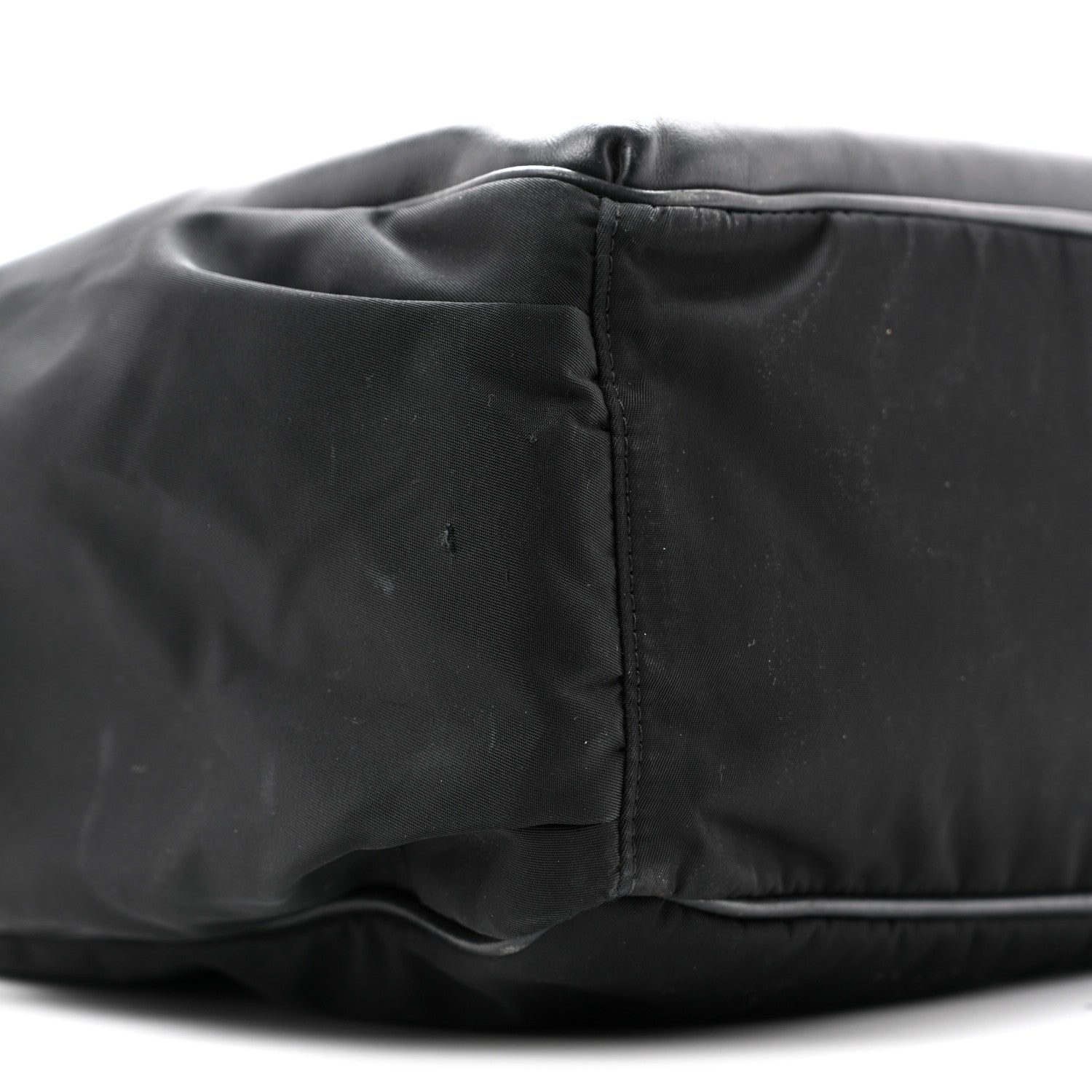 Calfskin Nylon FF Logo Embossed Changing Bag Black - Image 10