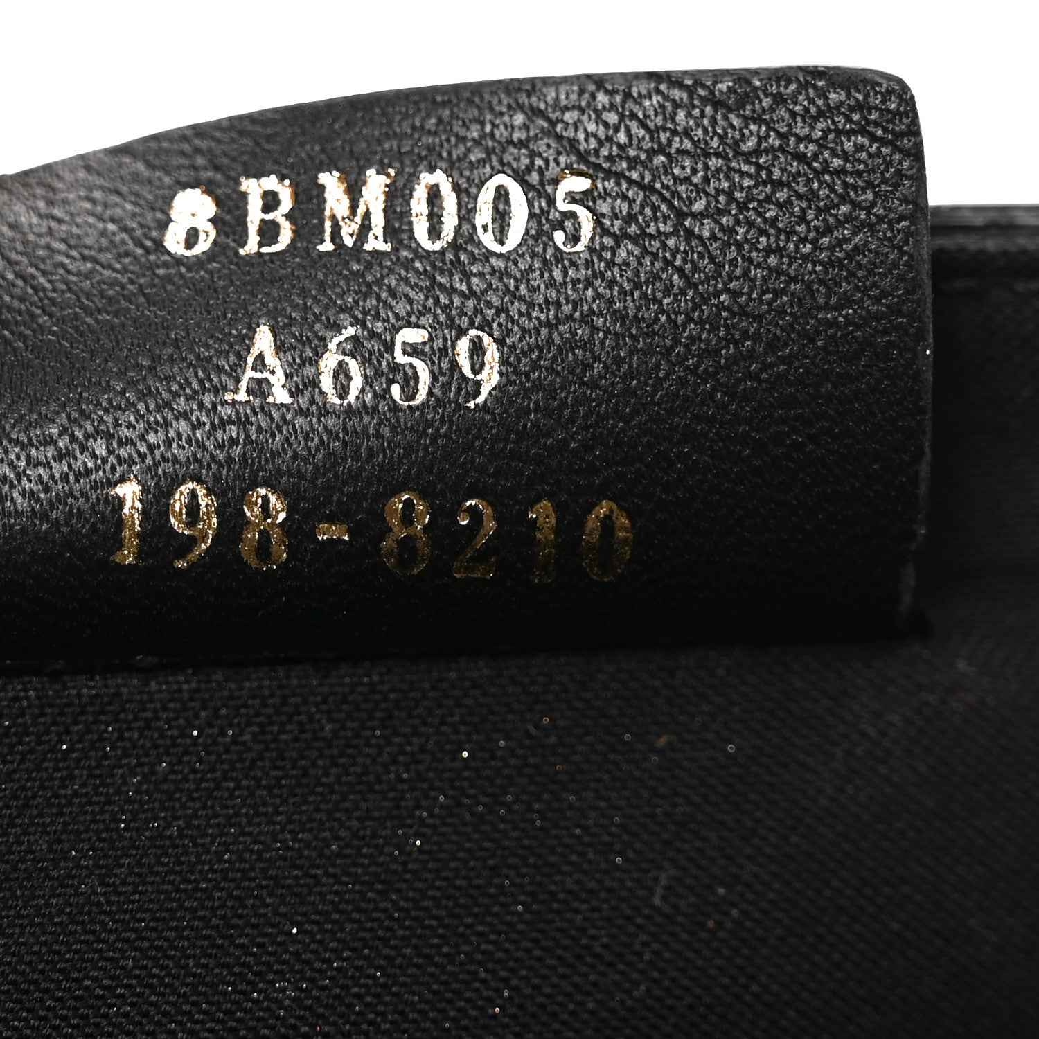 Vitello Liberty F is Fendi Bi-Color FF 1974 Embossed Envelope Belt Bag Maya Black - Image 6