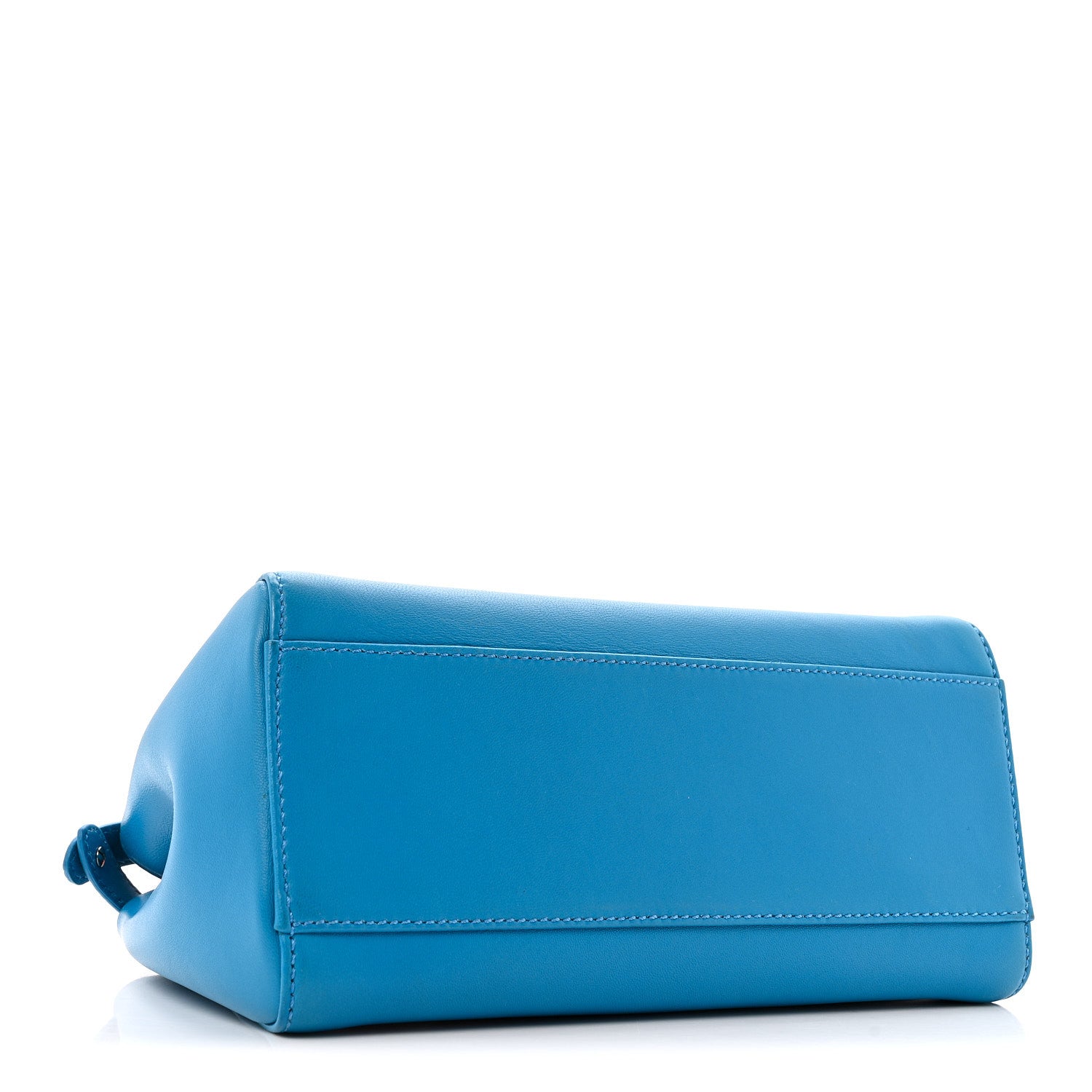 Nappa Colorblock Mini Peekaboo Iconic Satchel Blue Royal Papavero Cuoio - Image 4
