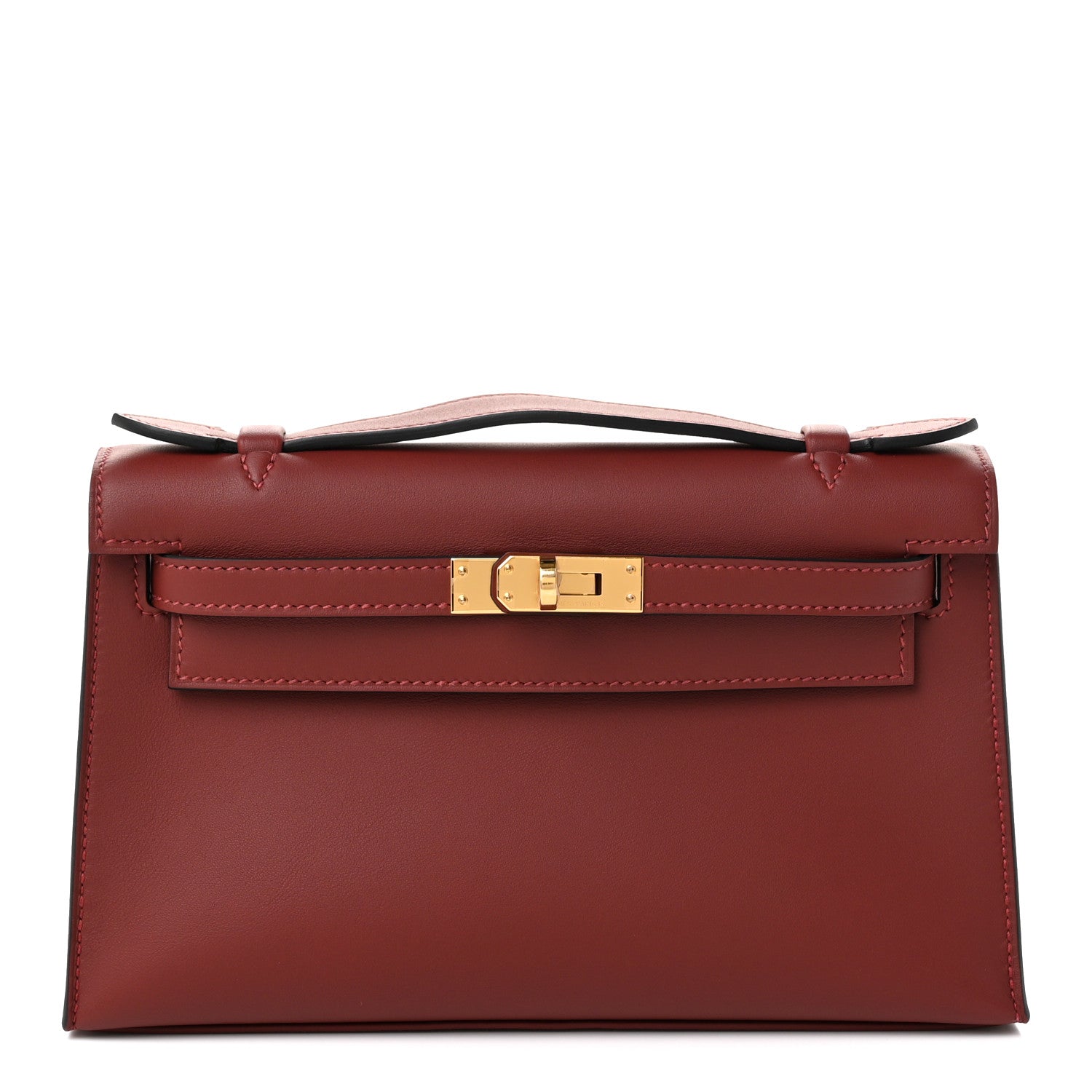 Swift Kelly Pochette Clutch Rouge H