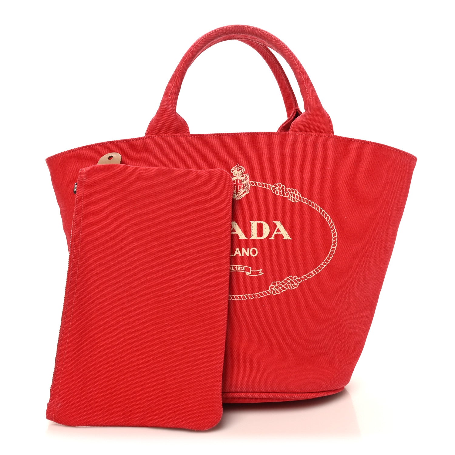 Canapa Small Shopping Tote Rosso - 图片 3