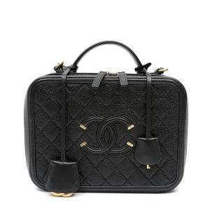 Chanel Vintage Vanity Black Caviar w/Gold Hardware