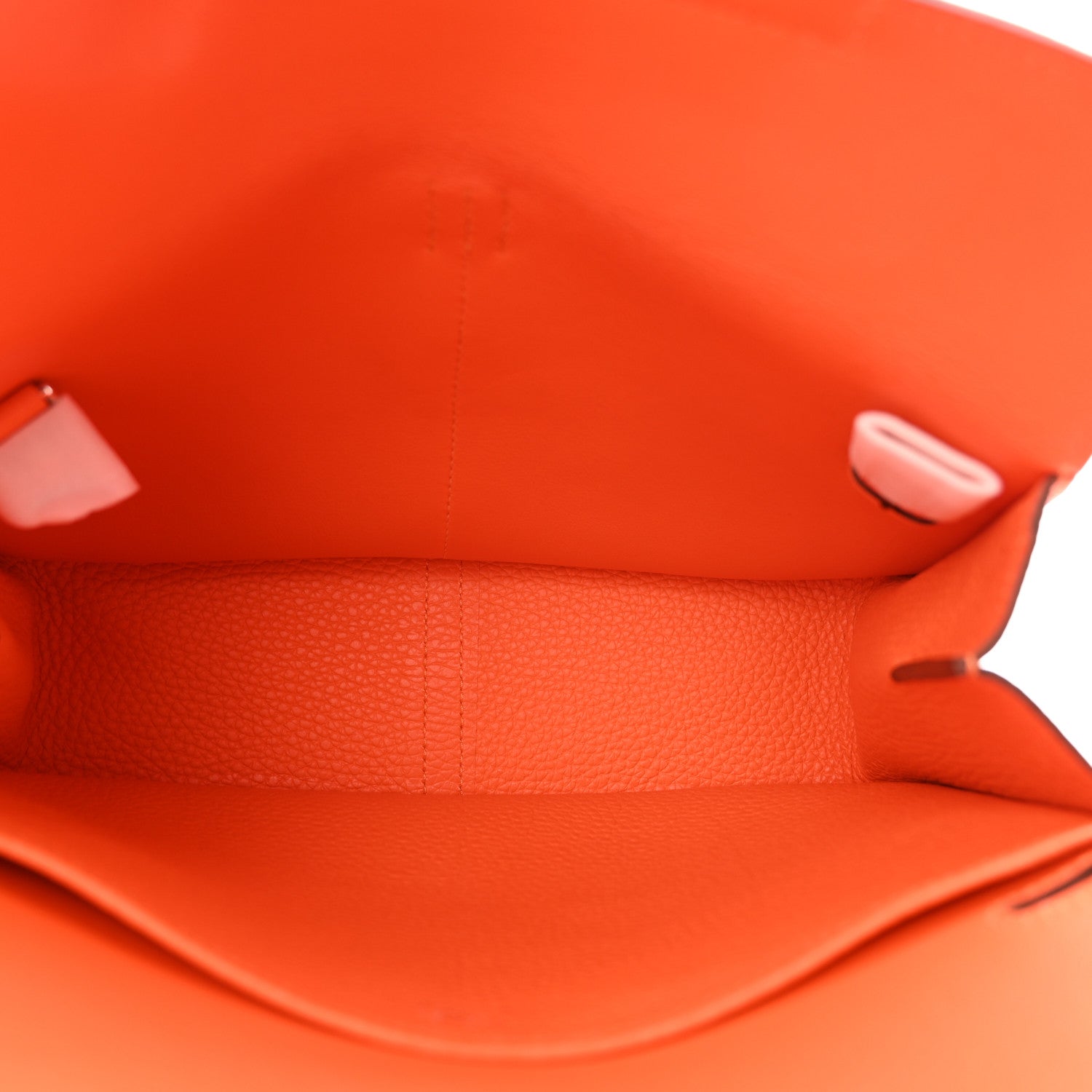 Taurillon Clemence Halzan 25 Orange Minium - Image 5