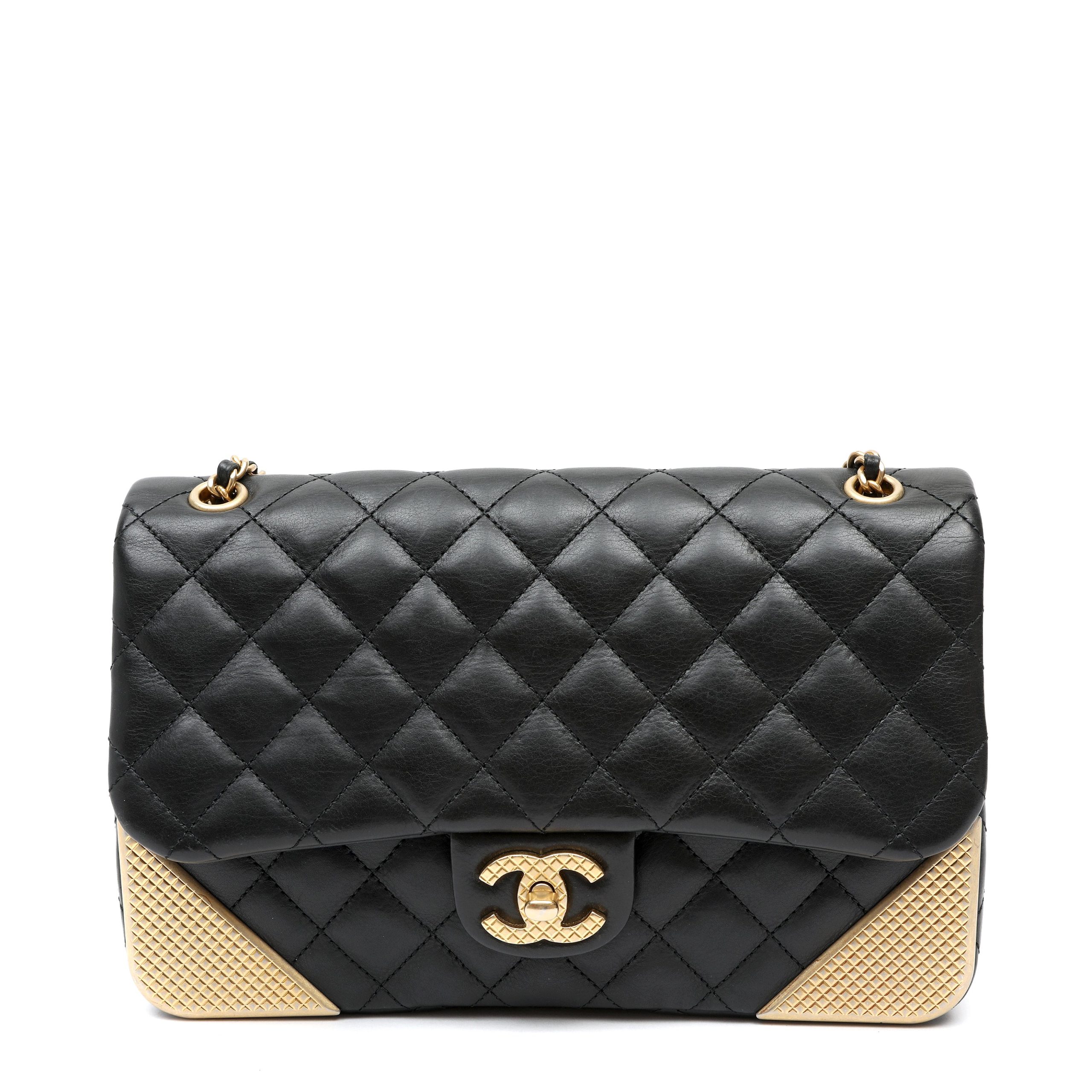 Chanel Quilted Calfskin Rock The Corner Classic Flap - 图片 2