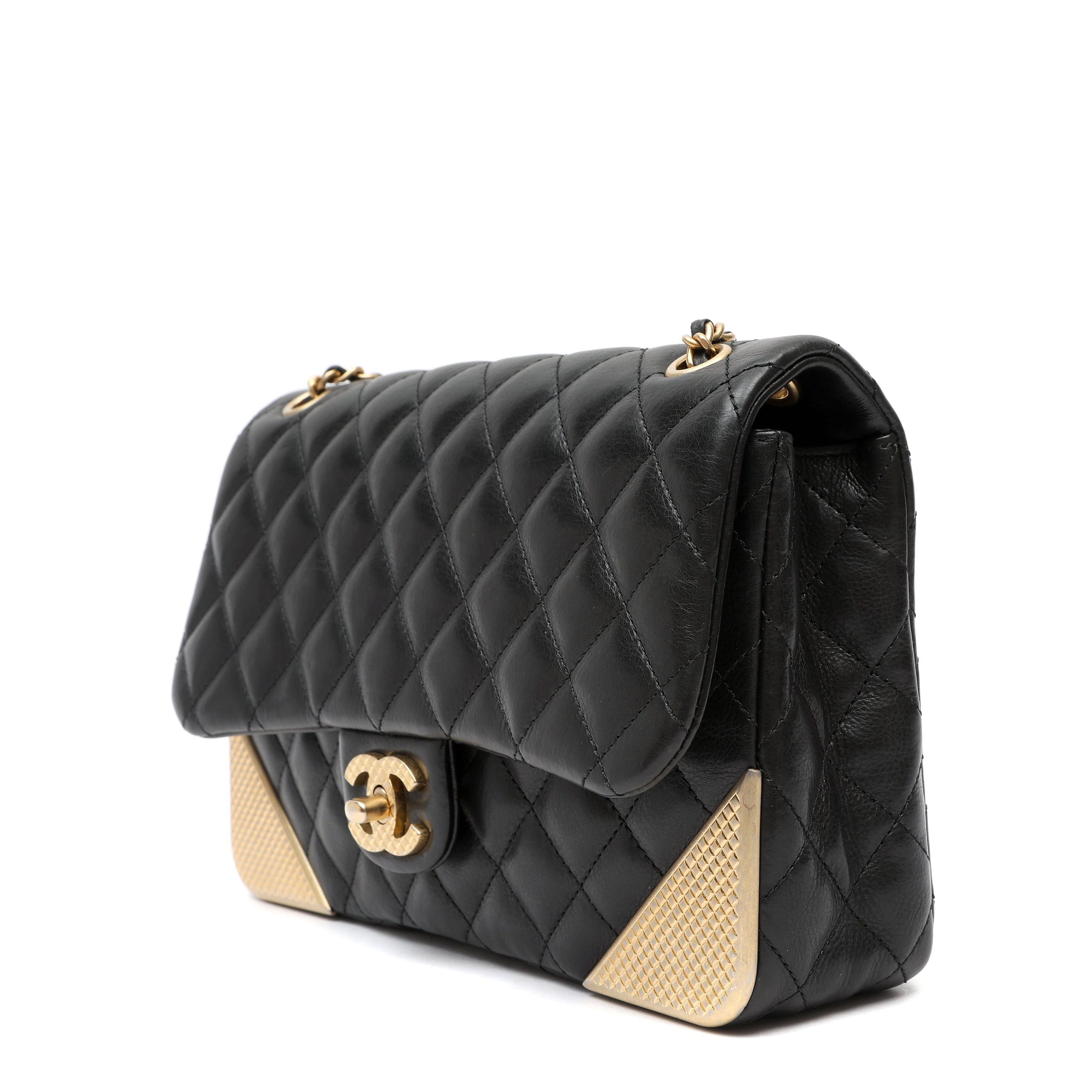 Chanel Quilted Calfskin Rock The Corner Classic Flap - 图片 5