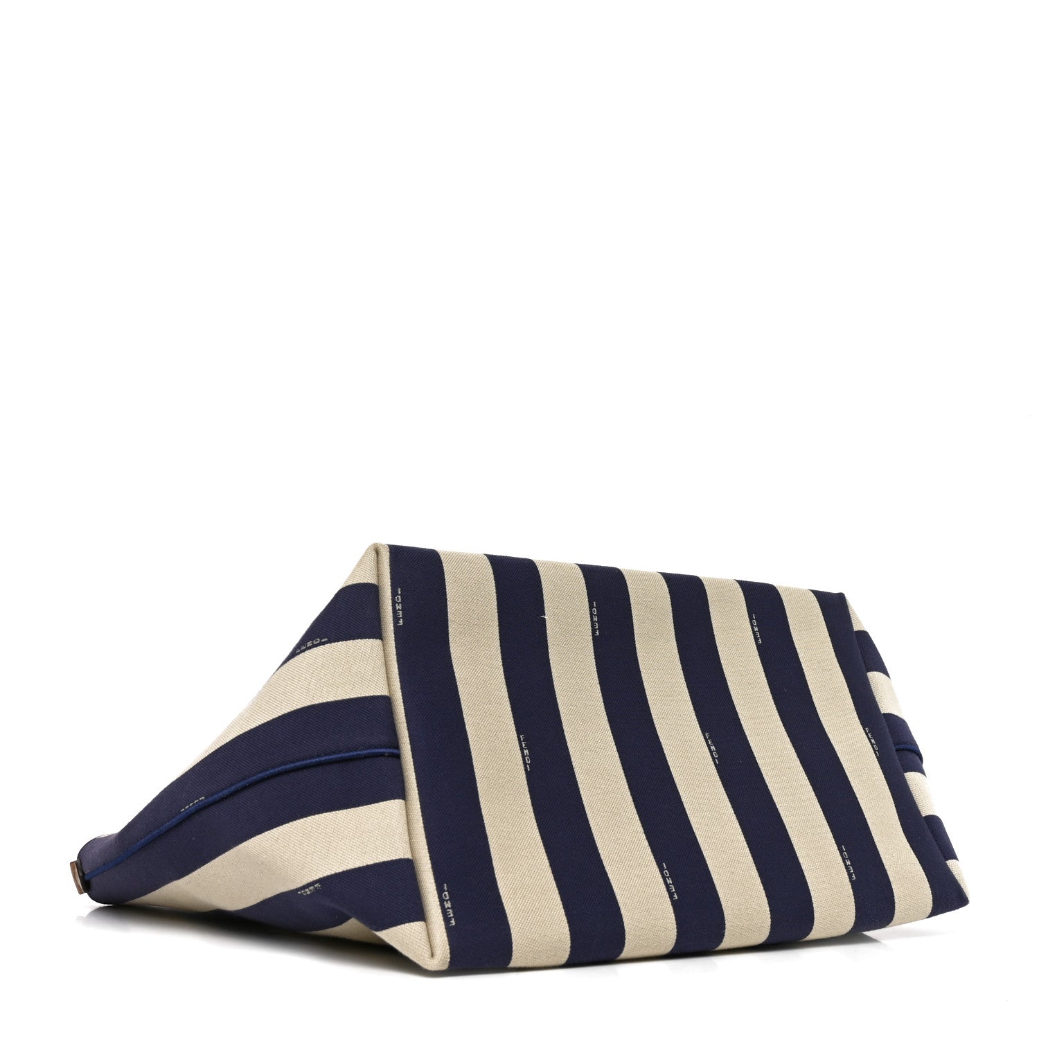 Pequin Vitello Reversible Large Shopping Tote Midnight Blue - Image 6