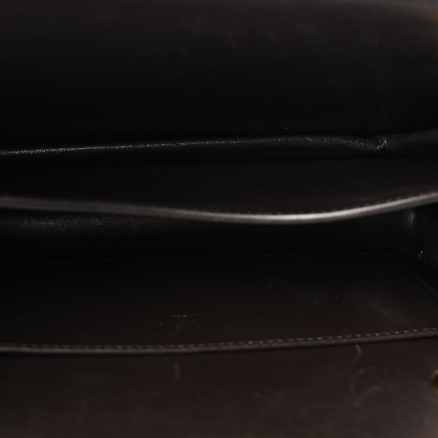 Vitello King Nubuck Pequin Karligraphy Pocket Shoulder Bag Biscuit Tobacco Moro - Image 5