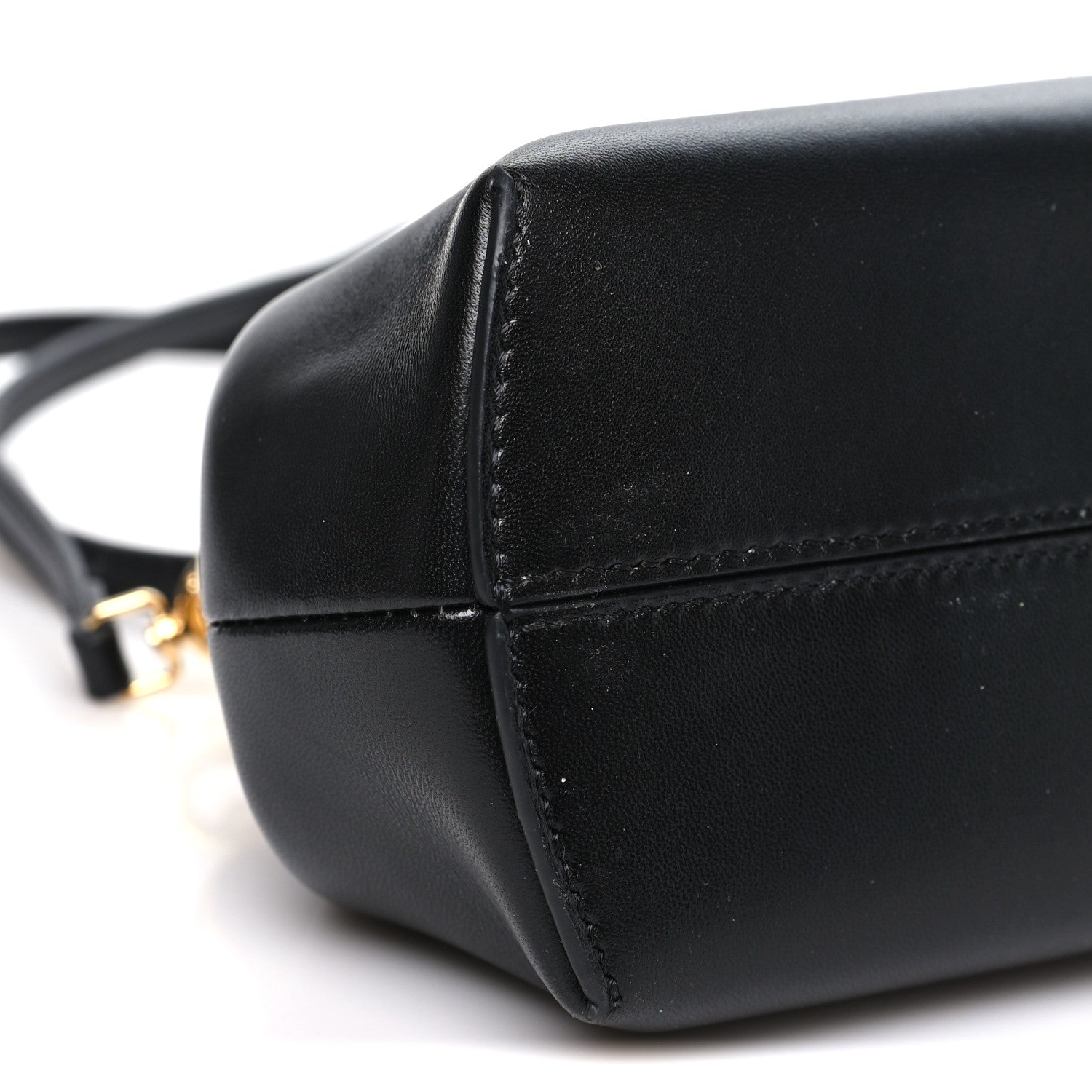 Shiny Nappa Small Fendi First Black Black - Image 9