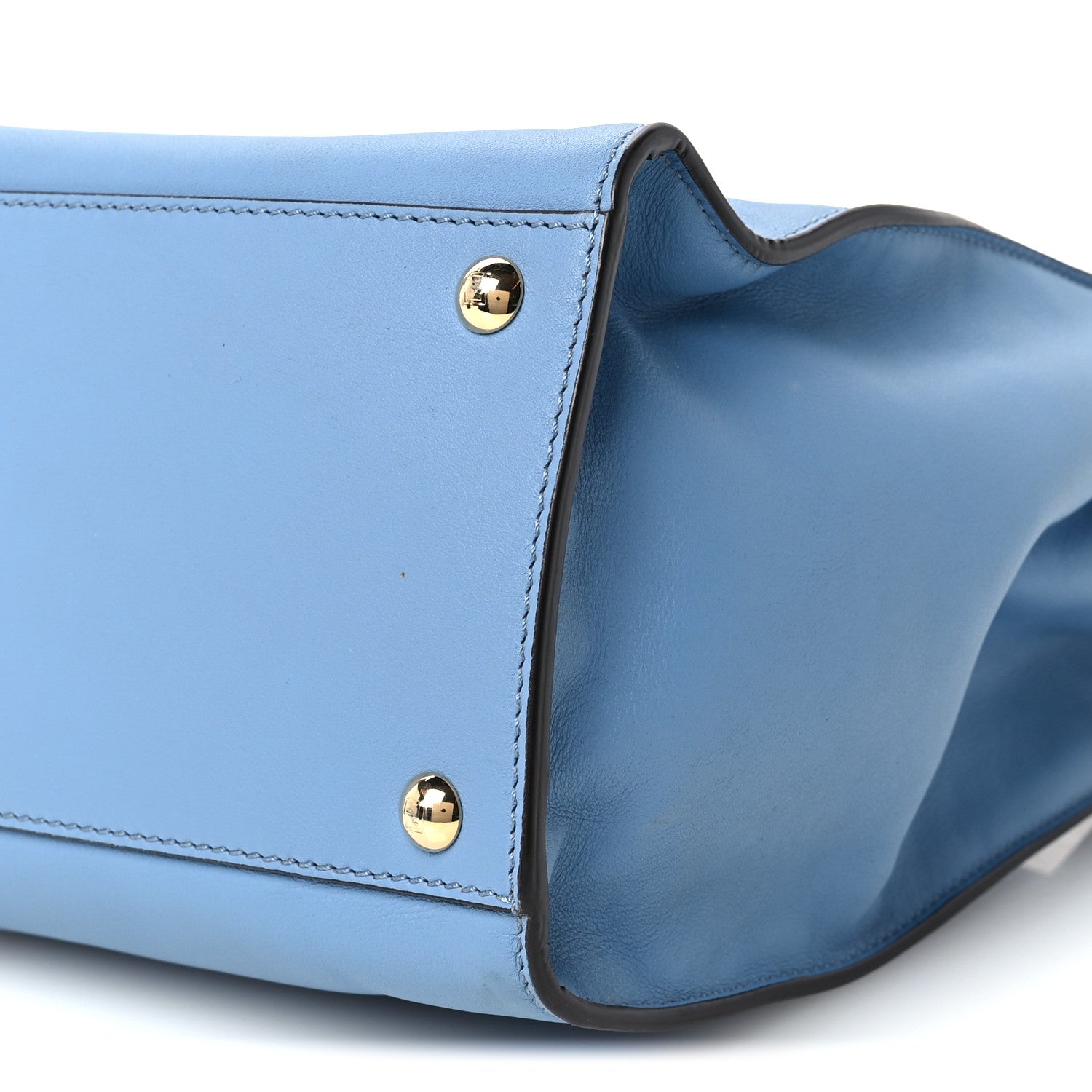 Vitello Seta Nabuk Pequin Medium Peekaboo X-Lite Blue Brown - Image 10