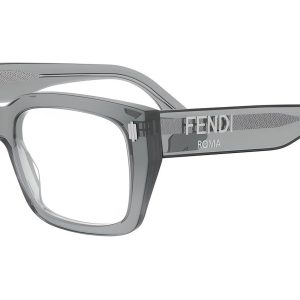 Fendi FE50094I Grey Transparent Frames