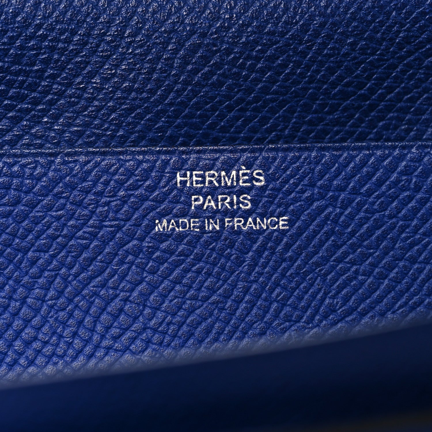 Epsom Bearn Gusset Wallet Bleu Electrique - Image 5