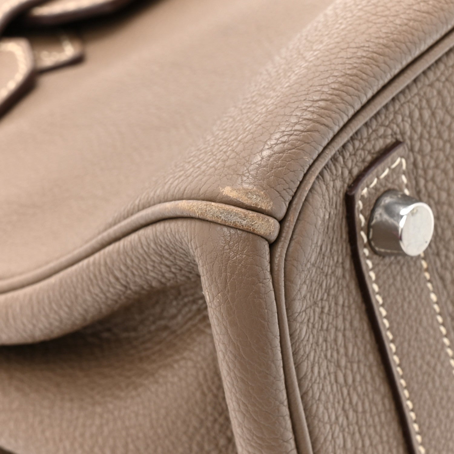 Togo Birkin 30 Etoupe - Image 10