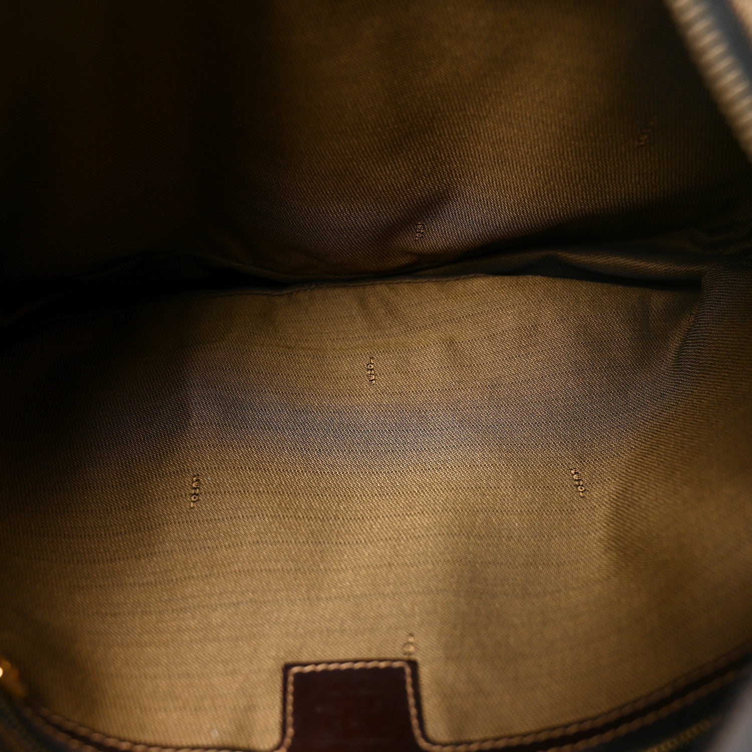 Zucca Zipped Baguette Tobacco - Image 5