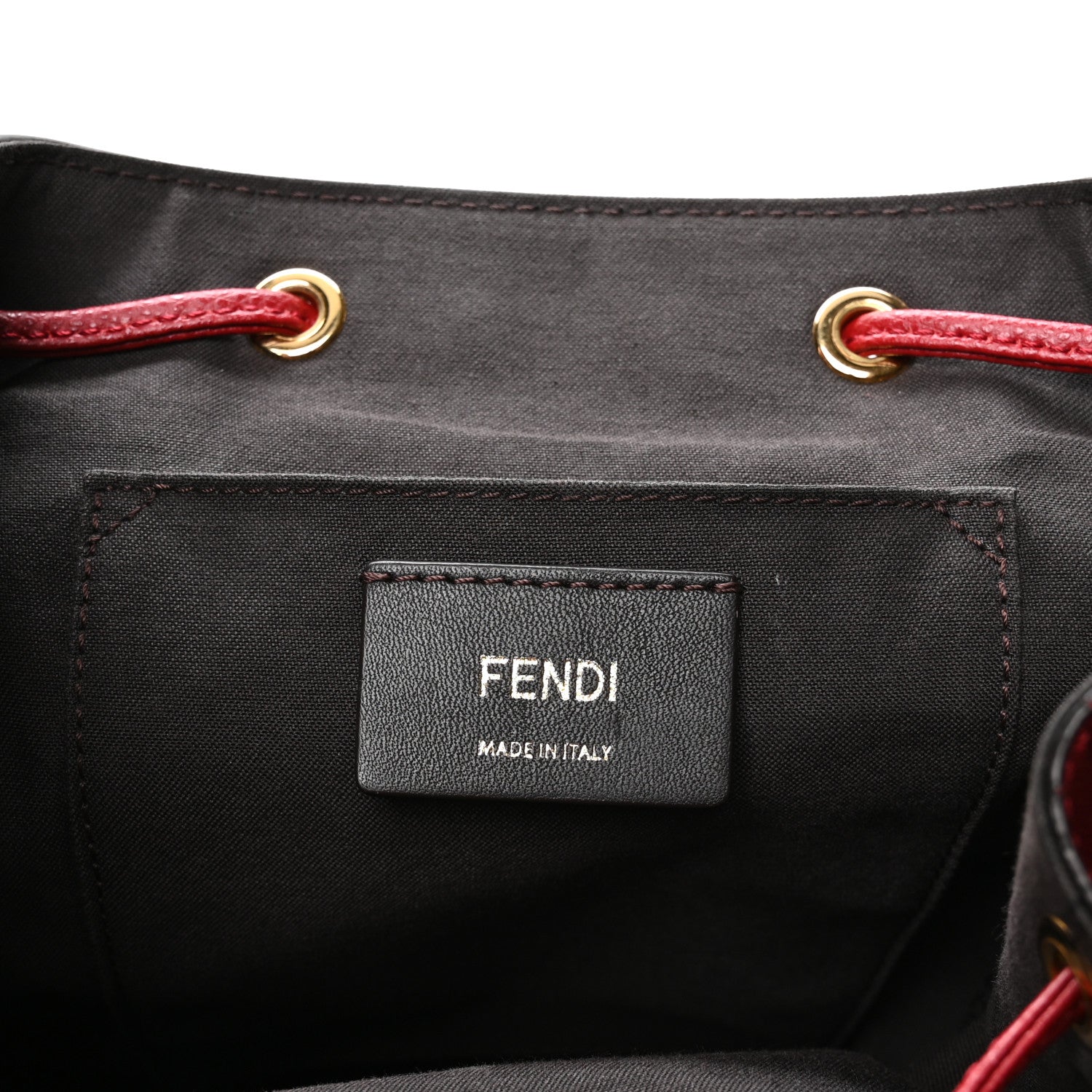 Vitello Cruise F is Fendi Drawstring Backpack Fragola - Image 5