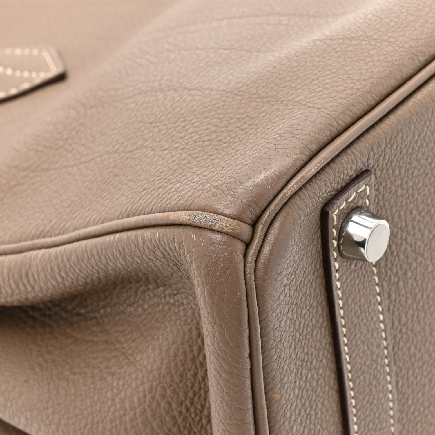 Togo Birkin 30 Etoupe - Image 12