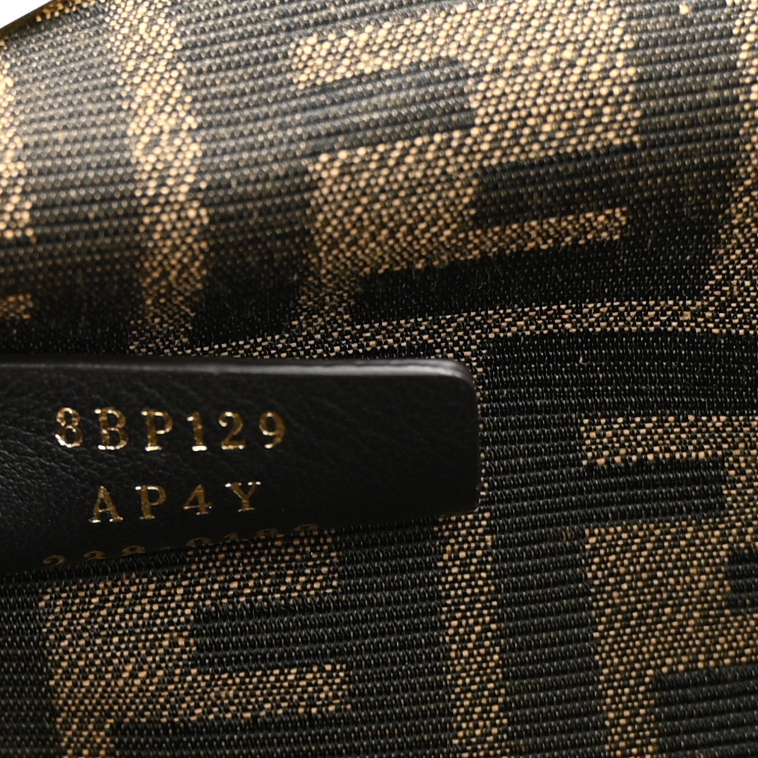 Woven Knit Nappa Small Fendi First White - Image 7