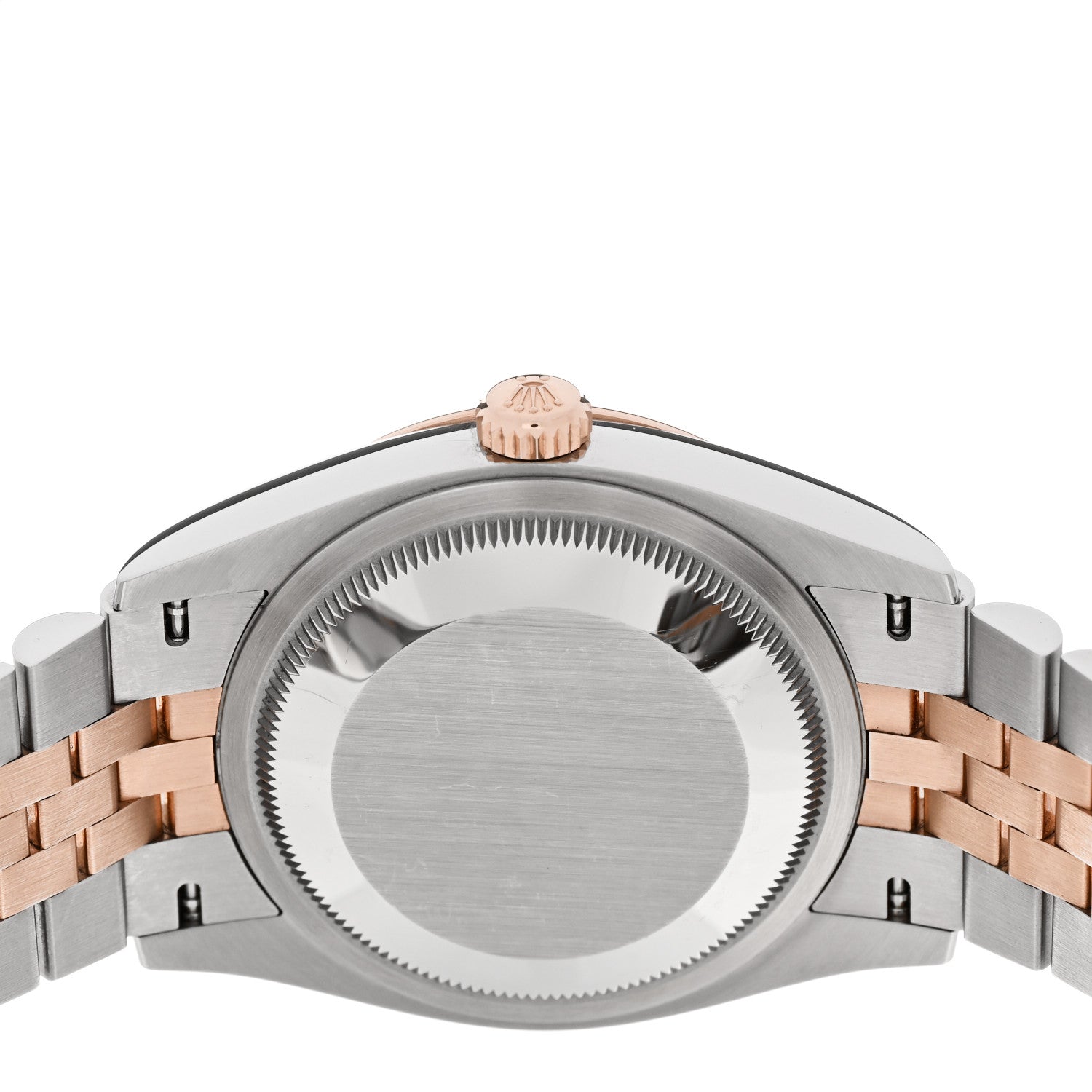 Stainless Steel 18K Everose Gold 36mm Oyster Perpetual Datejust Watch White Roman 126231 - Image 4