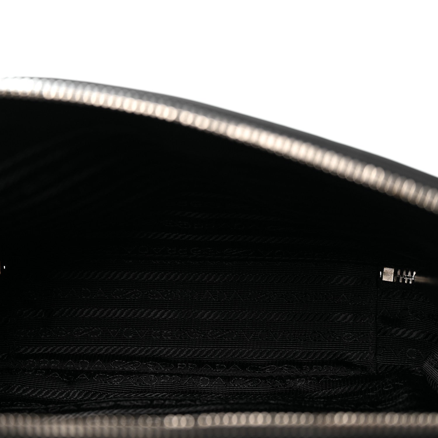 Spazzolato Medium Brique Crossbody Bag Black - Image 5