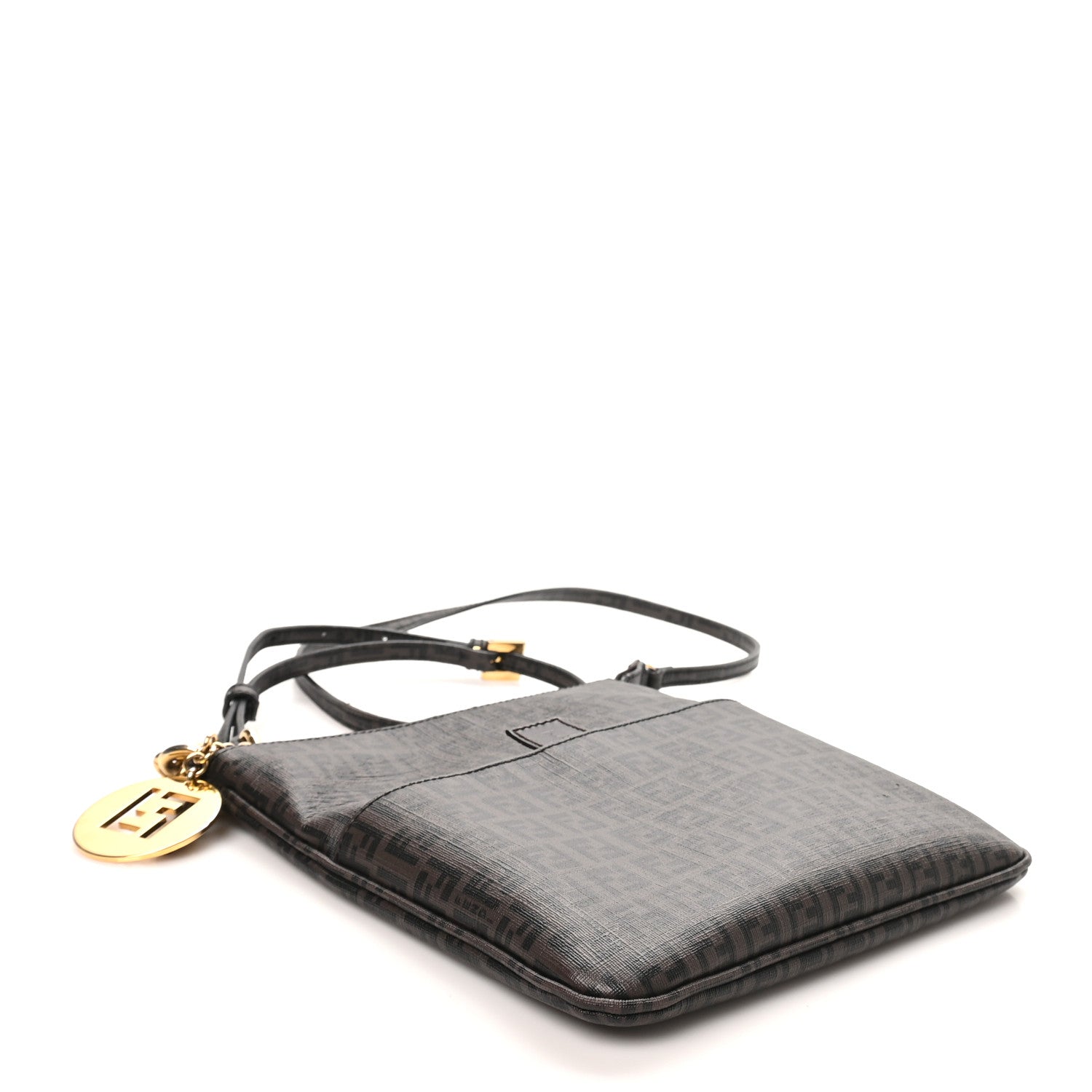 Zucchino Spalmati Forever Small Crossbody Moro Black - Image 4