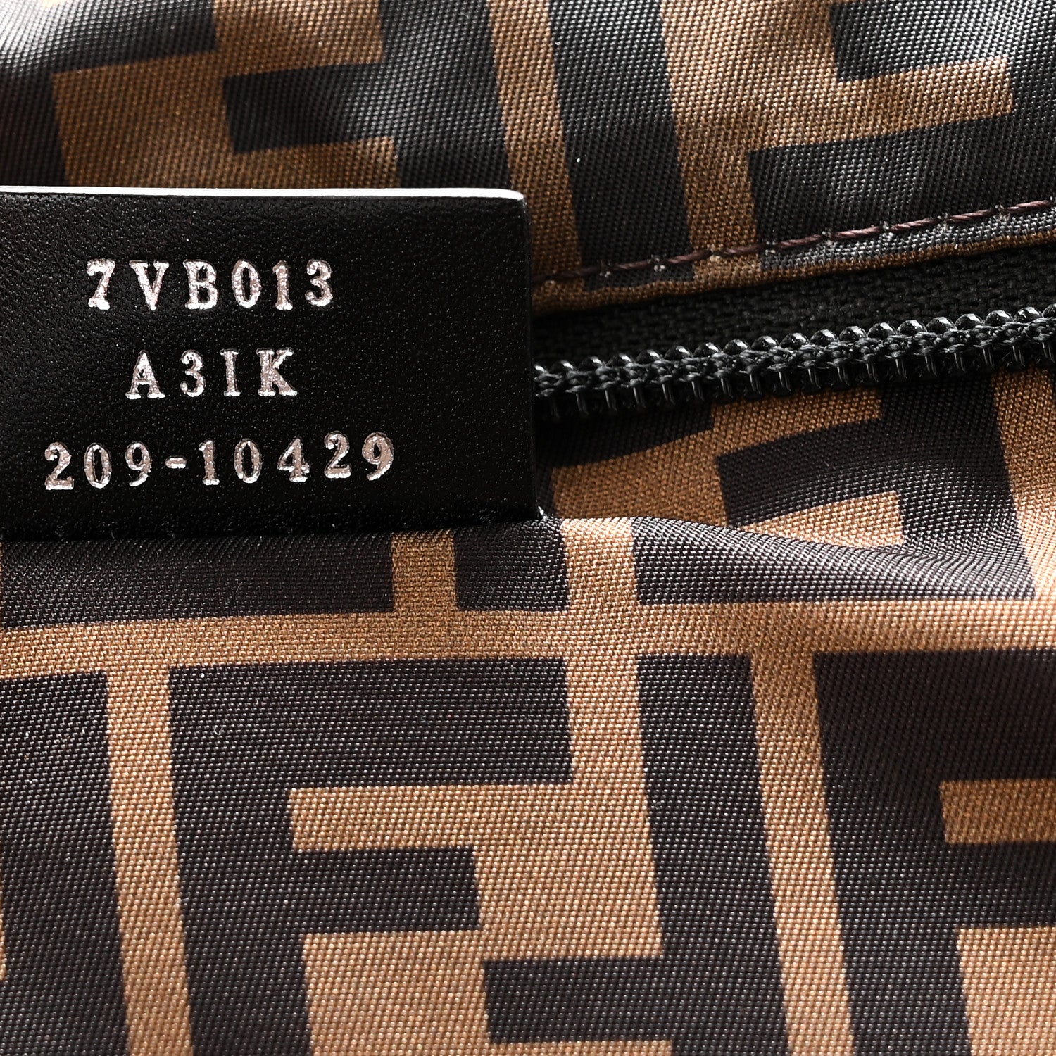 Econyl Nylon FF Changing Bag Tobacco Black - Image 8