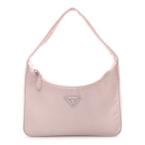 Tessuto Nylon Saffiano Re-Edition 2000 Bag Alabastro