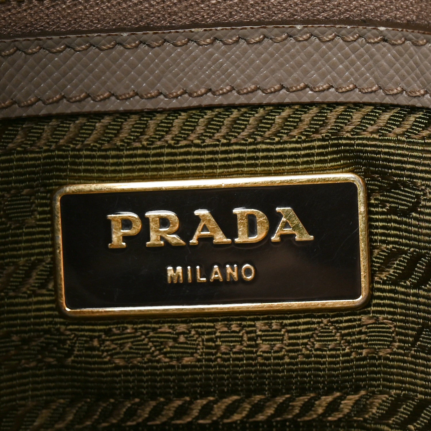 Saffiano Lux Small Tote Argilla - 图片 5