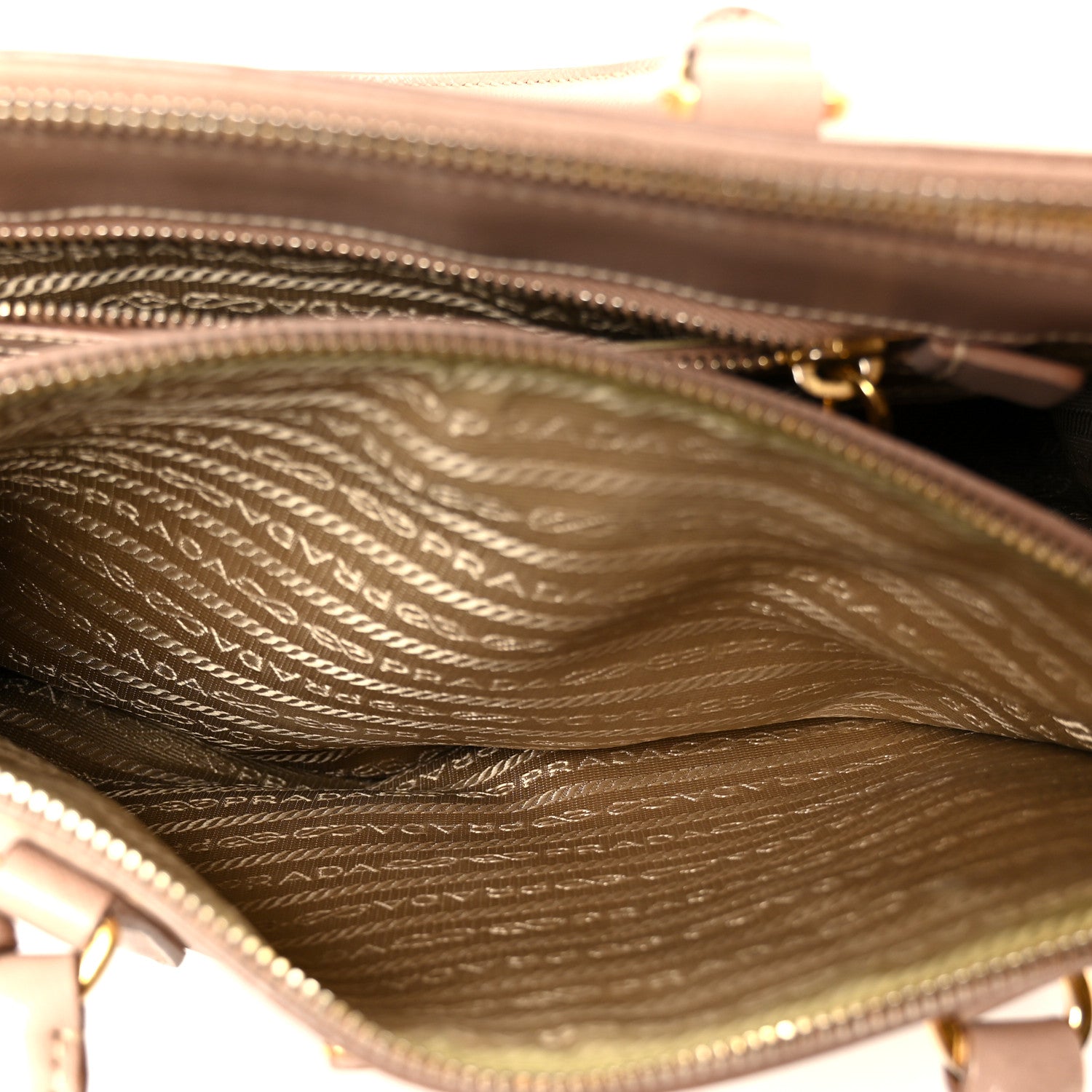 Saffiano Small Galleria Double Zip Tote Cammeo - Image 6